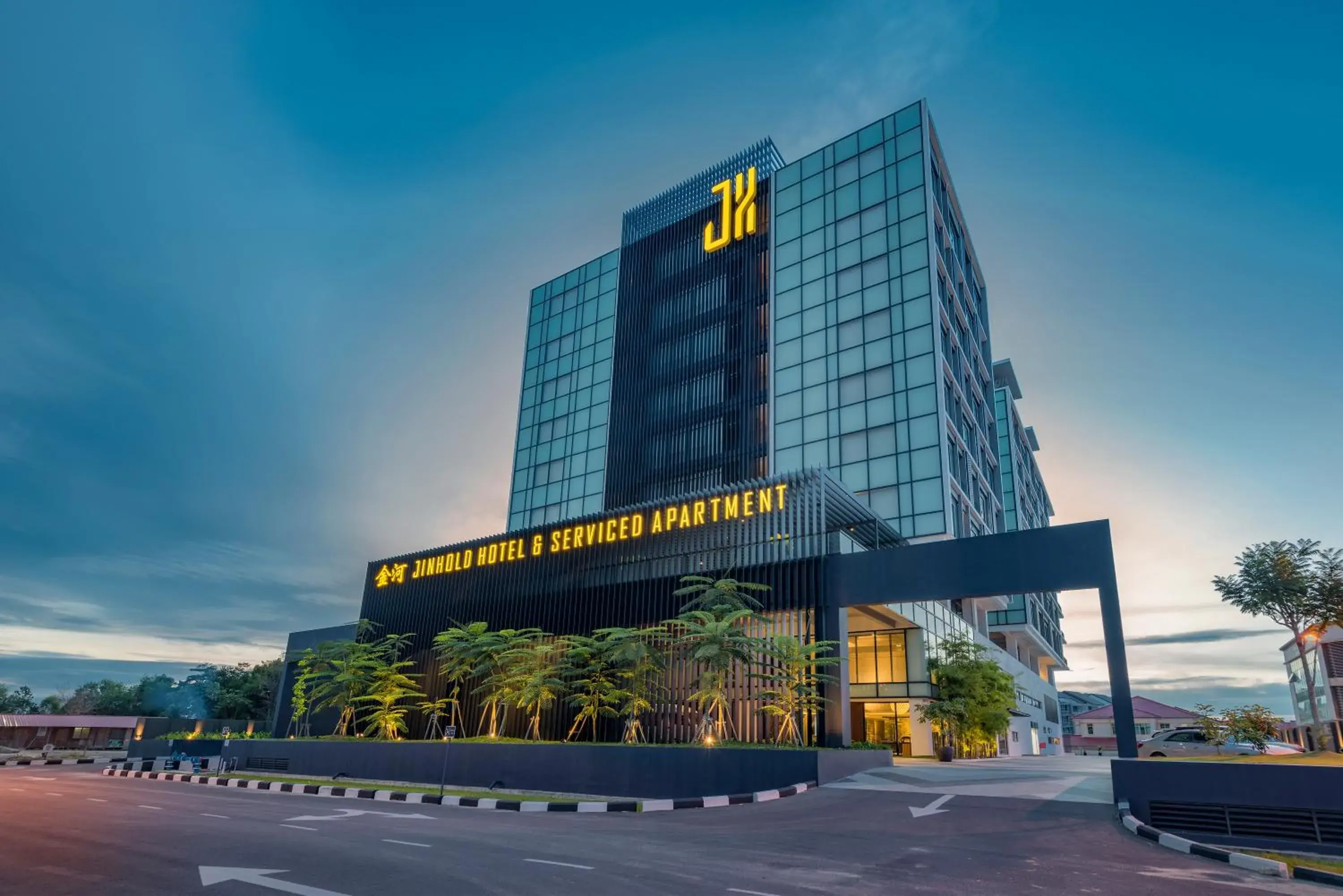 Facade/entrance in Jinhold Hotel & Serviced Apartment Facade/entrance in Jinhold Hotel & Serviced Apartment