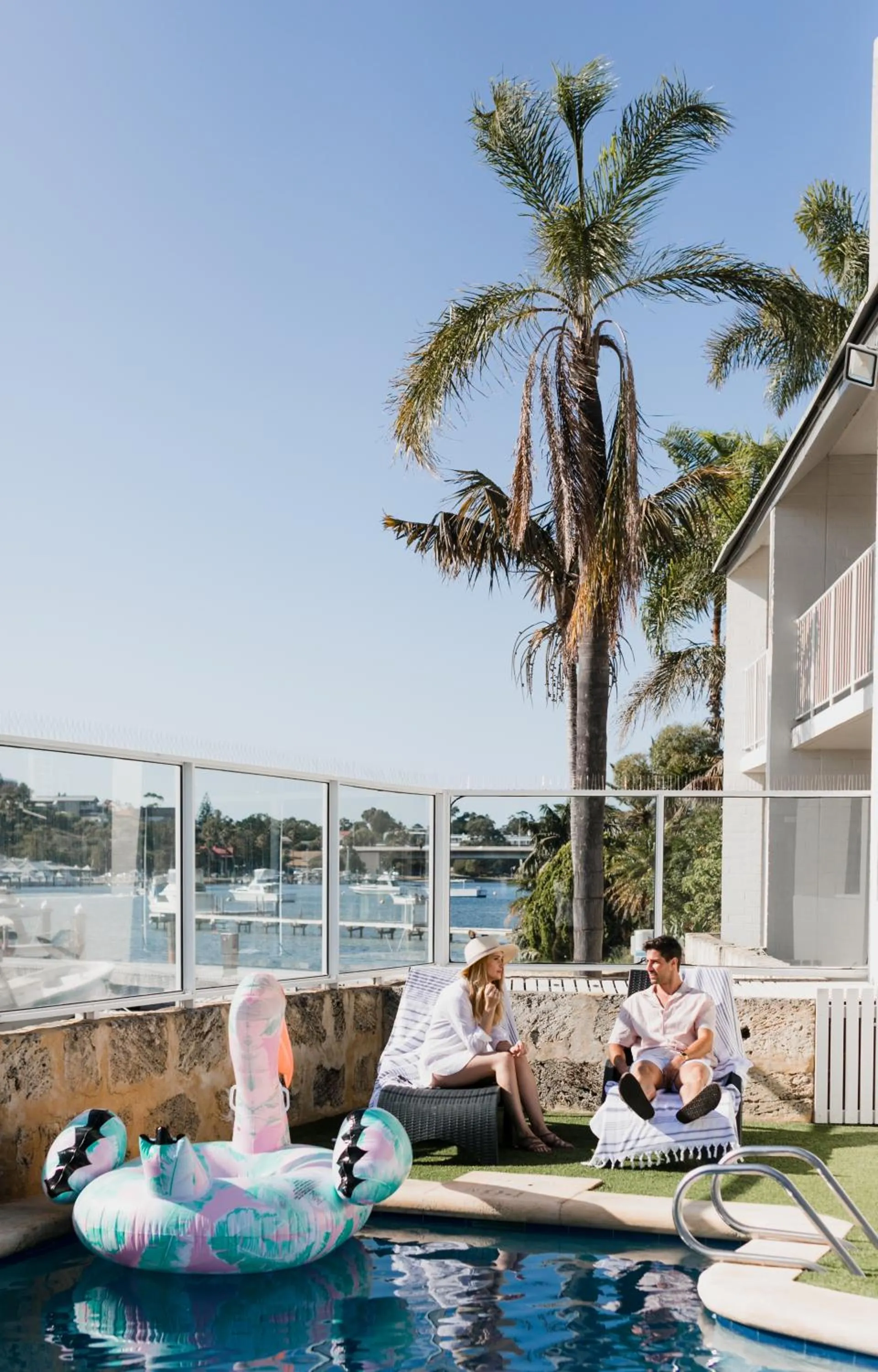 Balcony/Terrace in Pier 21 Riverside Apartment Hotel