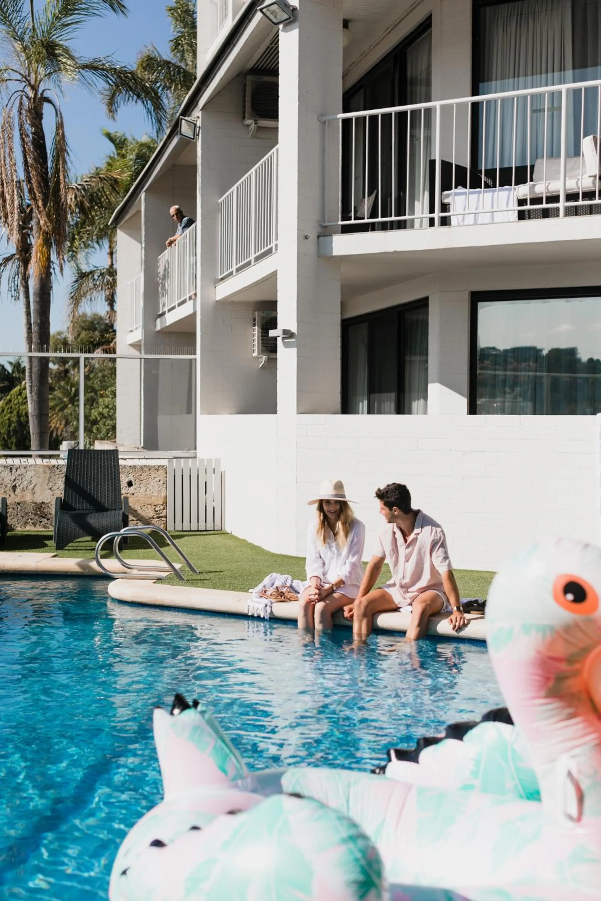 Balcony/Terrace in Pier 21 Riverside Apartment Hotel