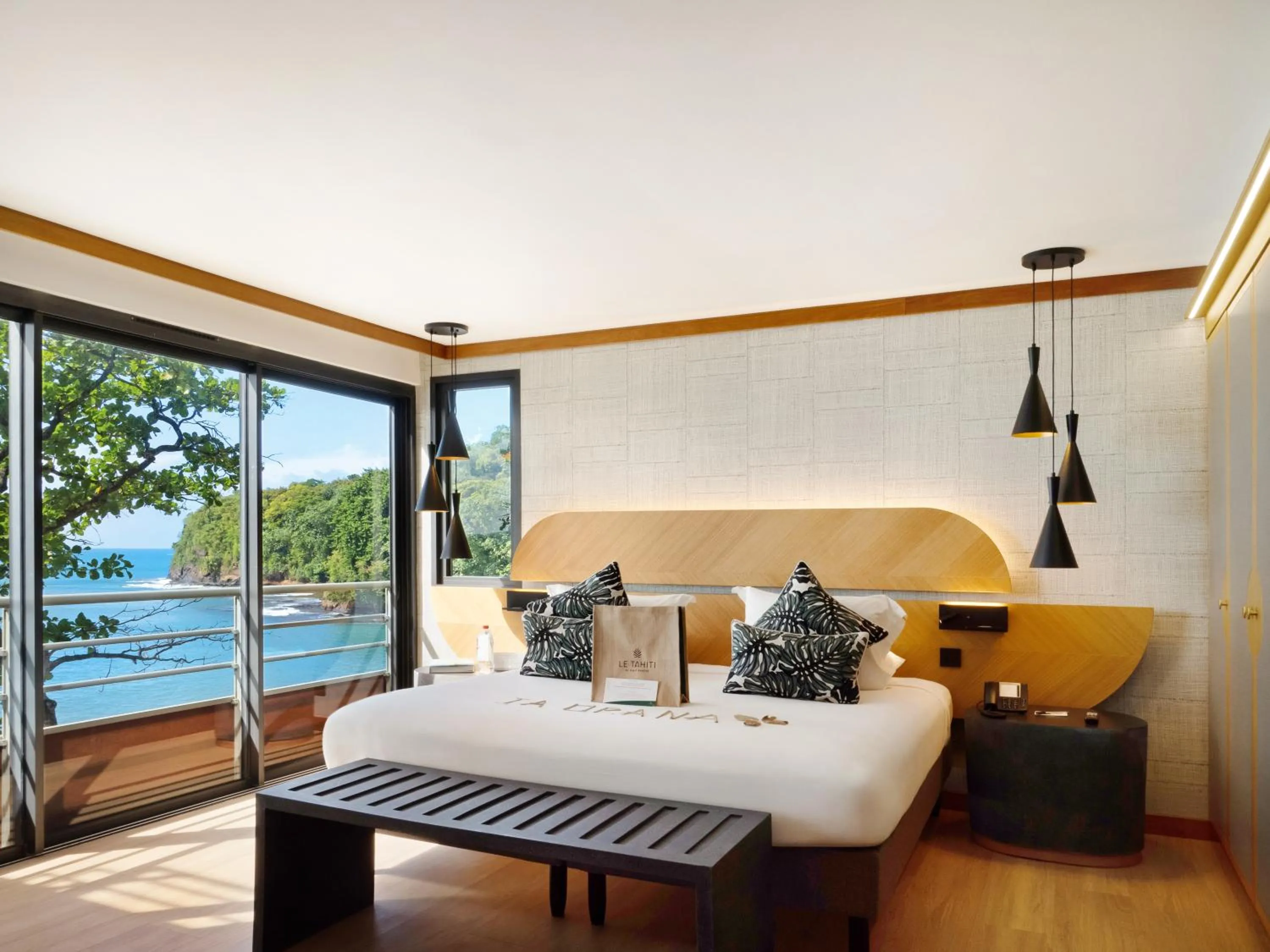 Bedroom in Le Tahiti by Pearl Resorts