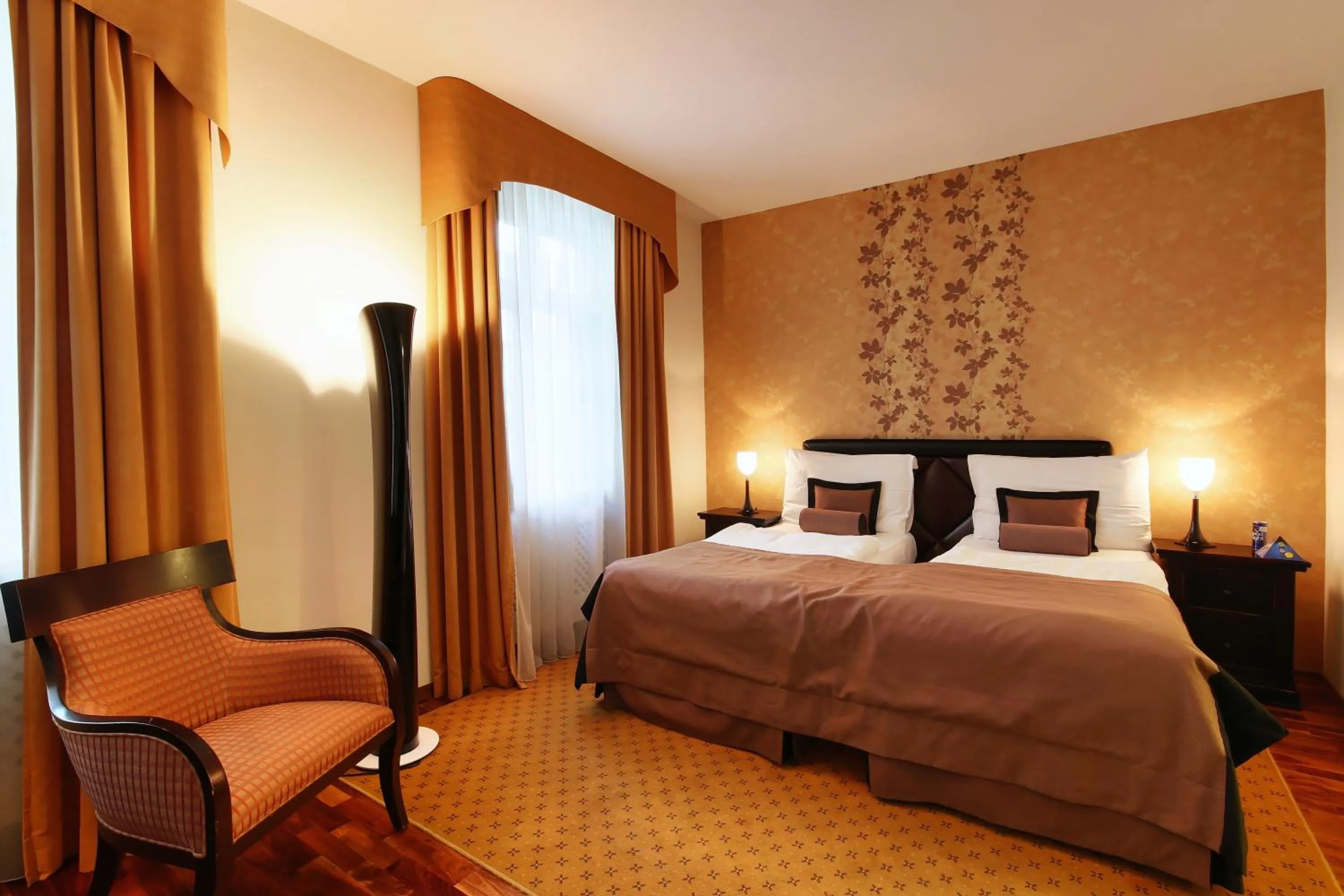 Bed in SKARITZ Hotel & Residence