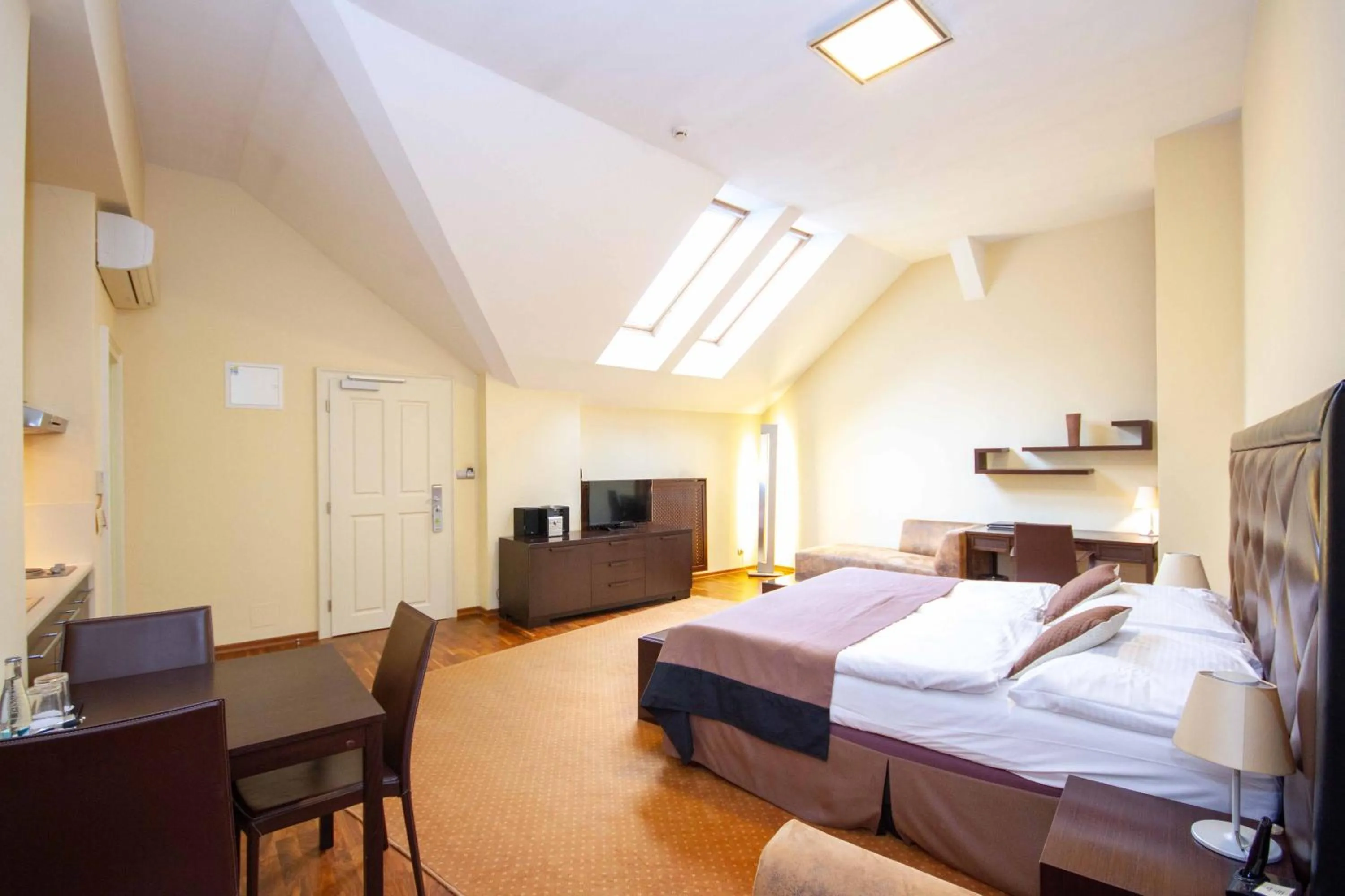 Bed in SKARITZ Hotel & Residence