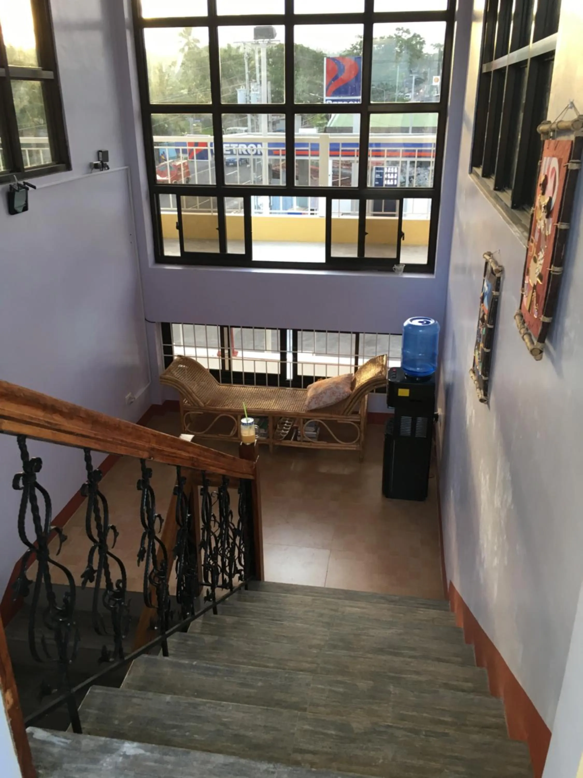 Seating area in Mayon Lodging House