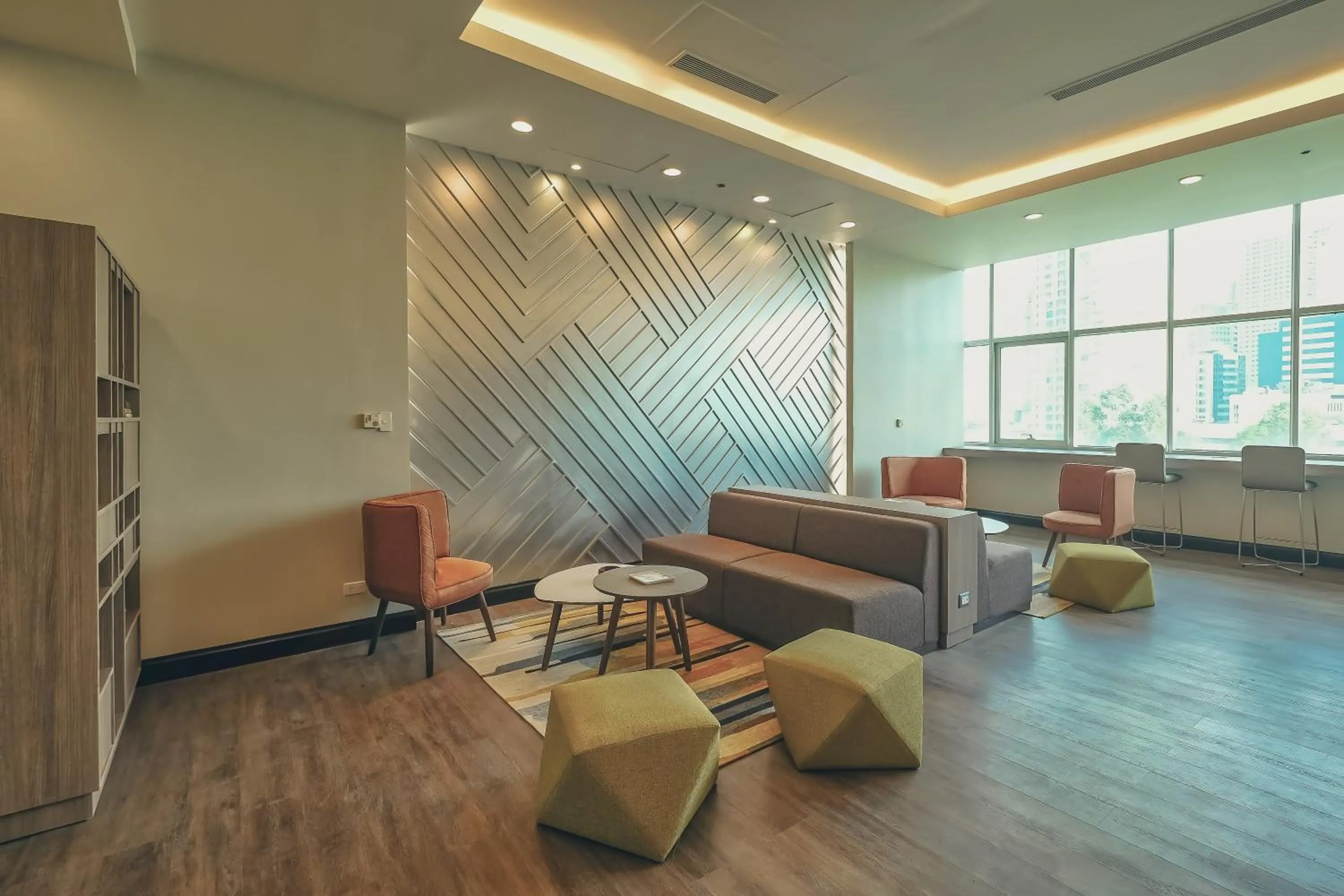 Communal lounge/ TV room in Somerset Millennium Makati