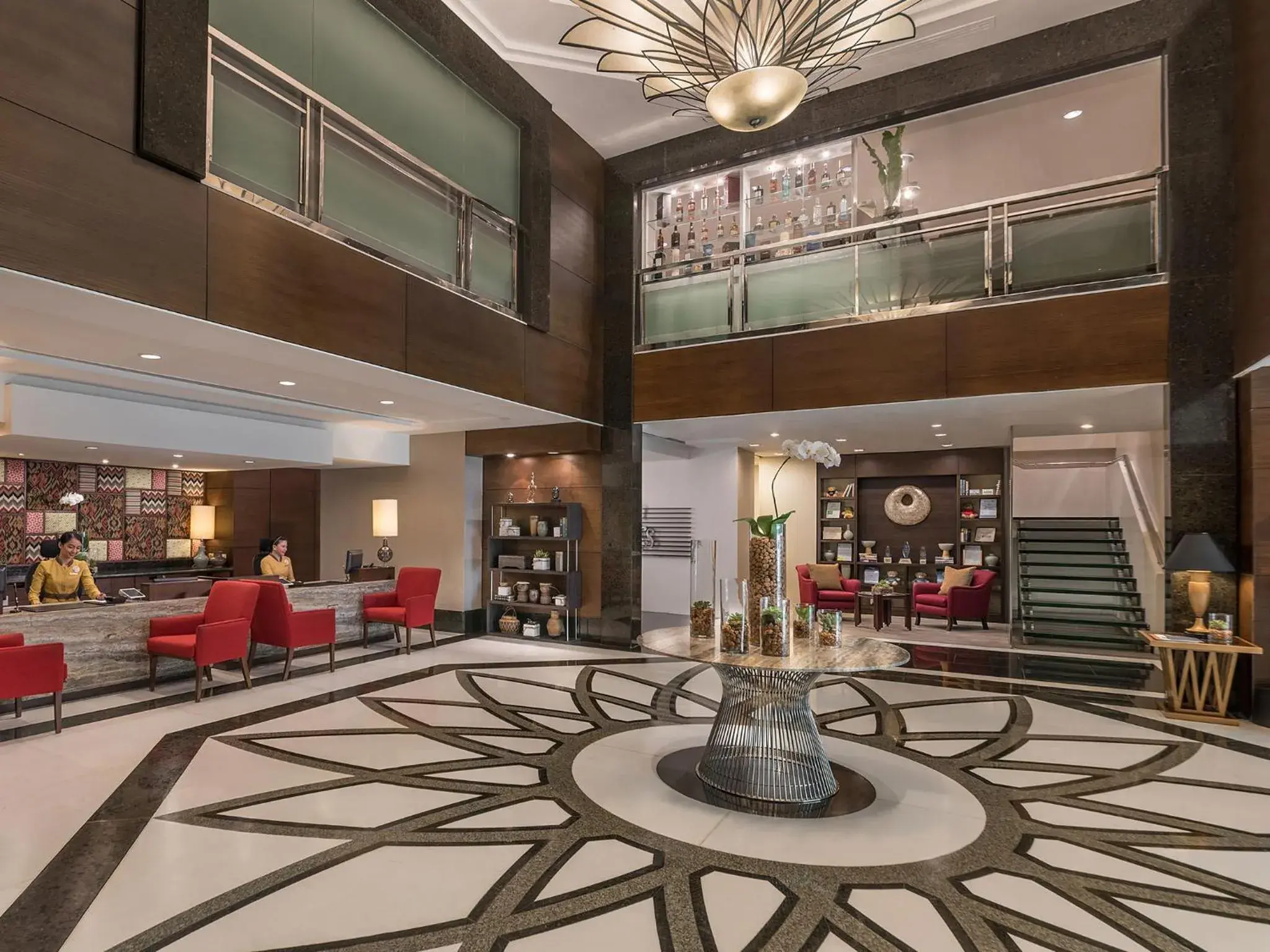 Lobby or reception in Somerset Millennium Makati Lobby or reception in Somerset Millennium Makati