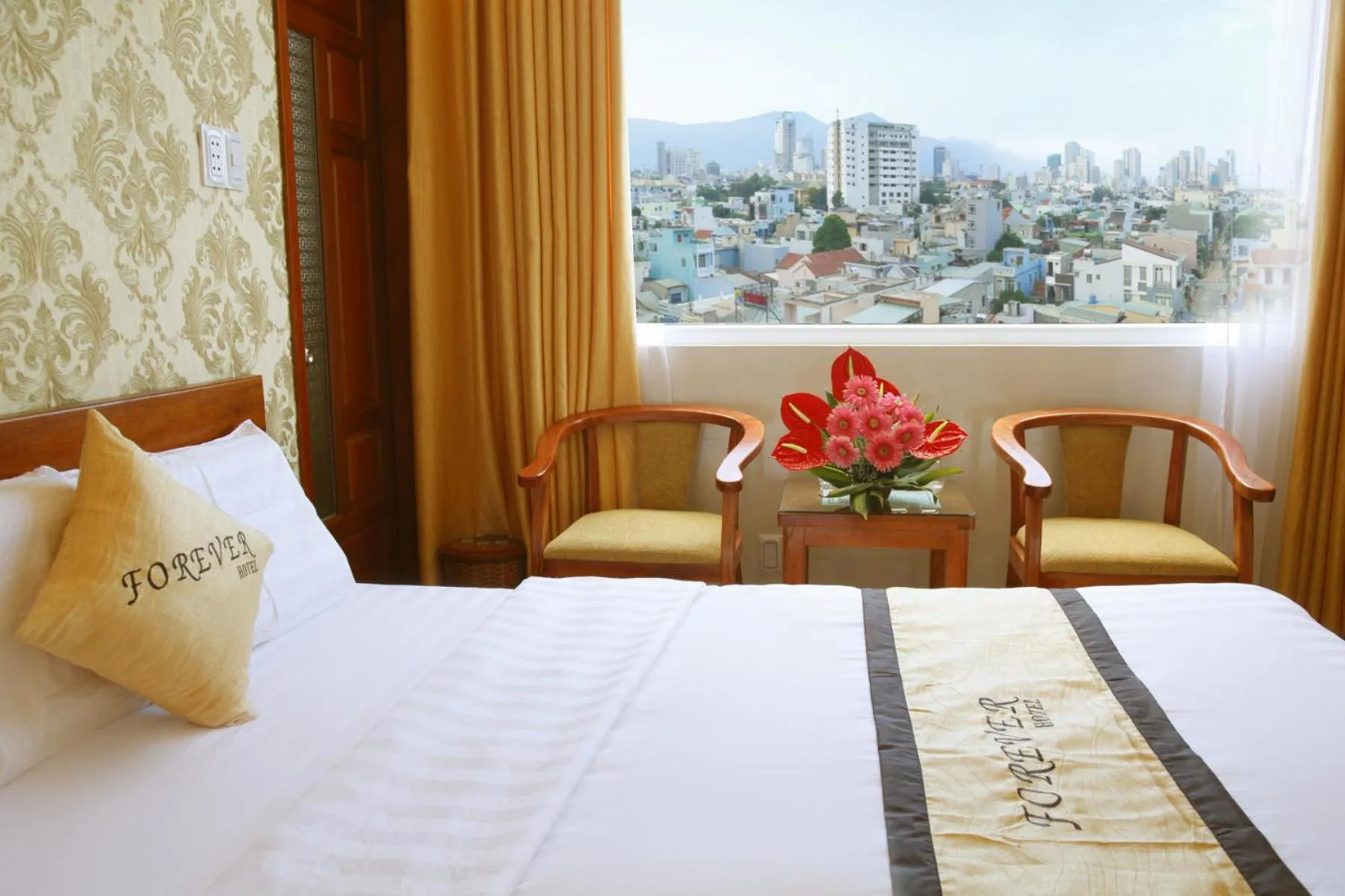 Bed in Forever Hotel