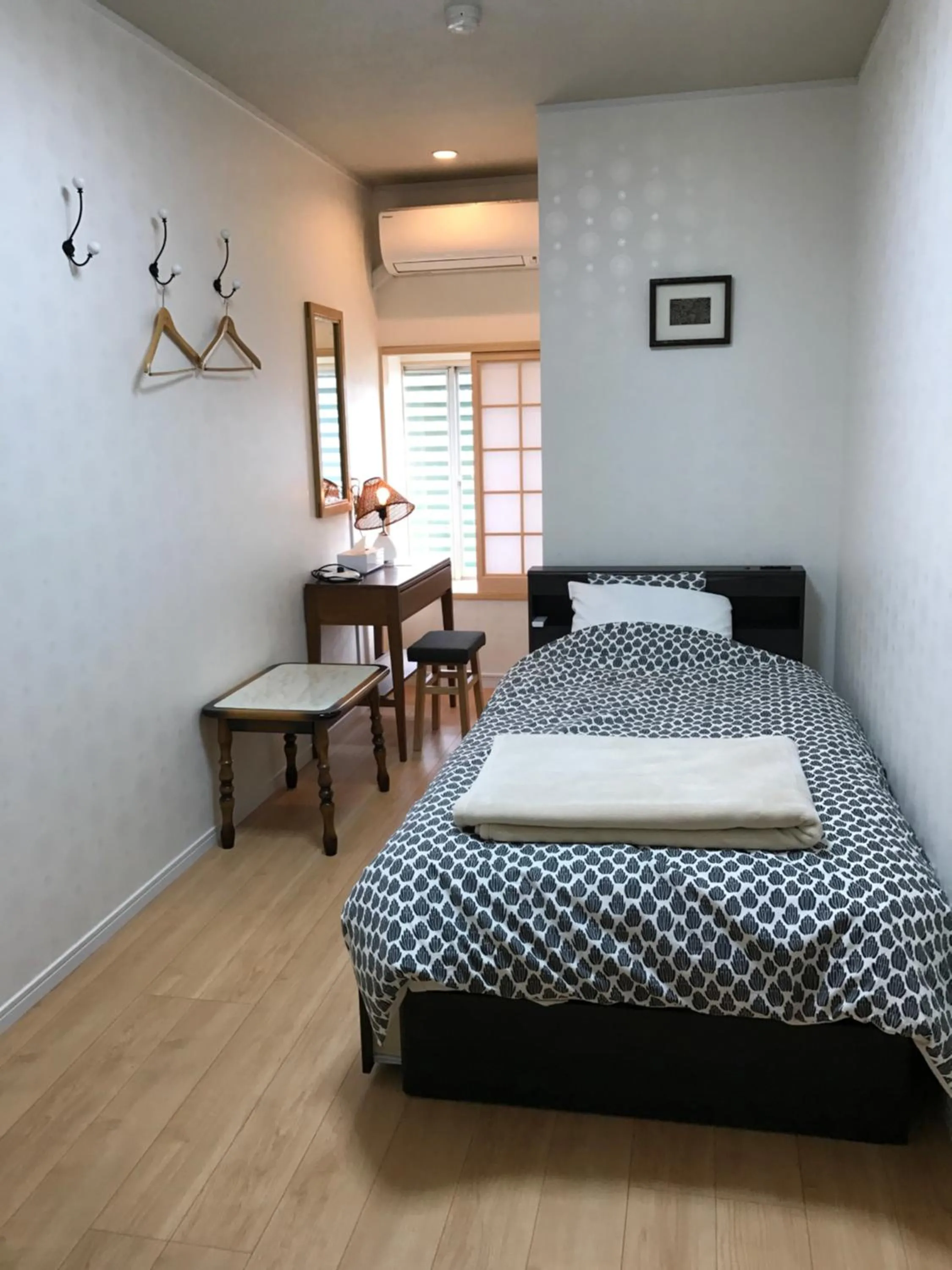 Bed in Ryokan Seifuso
