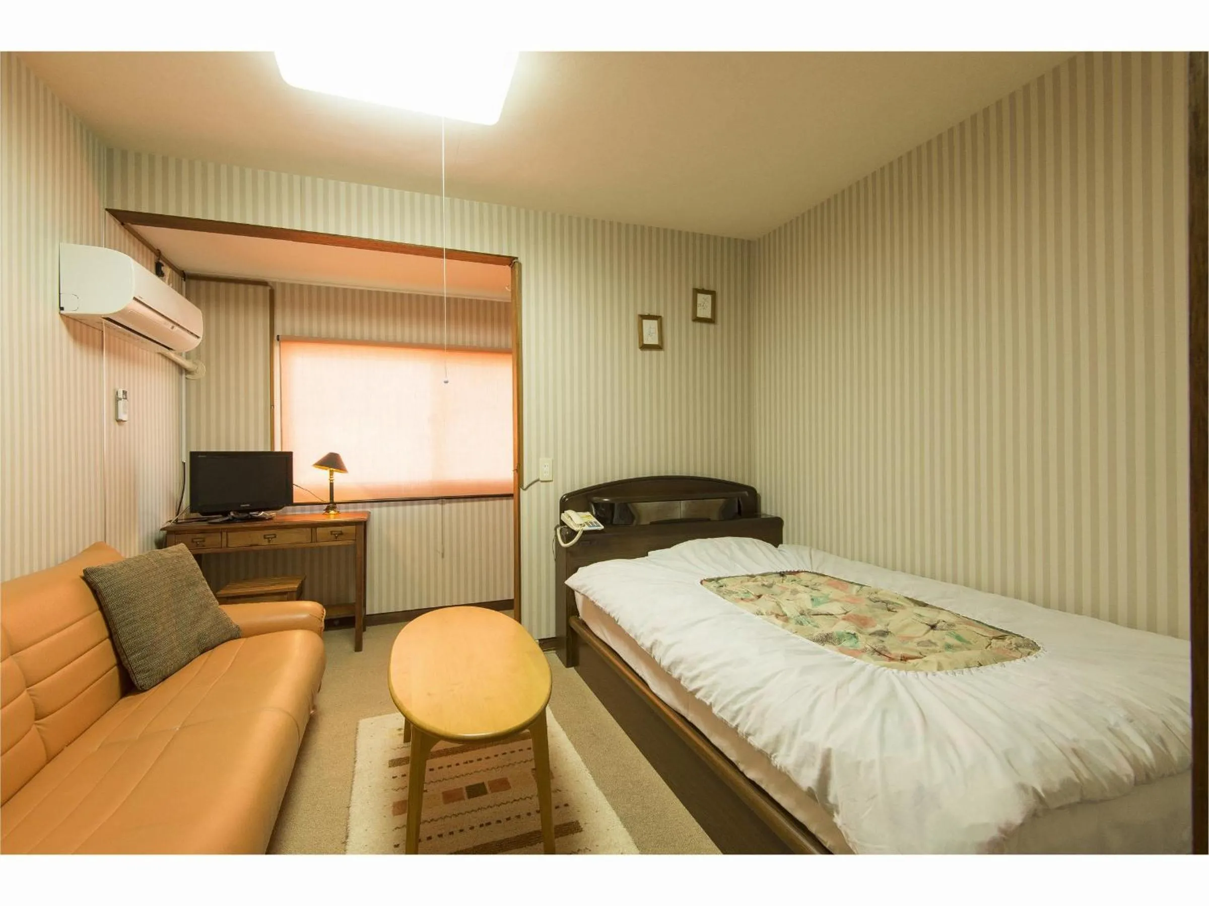 Bed in Ryokan Seifuso
