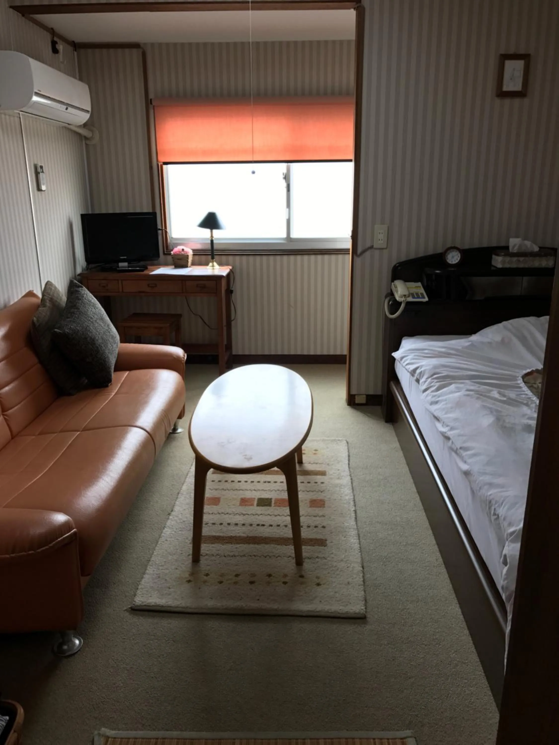 Bed in Ryokan Seifuso