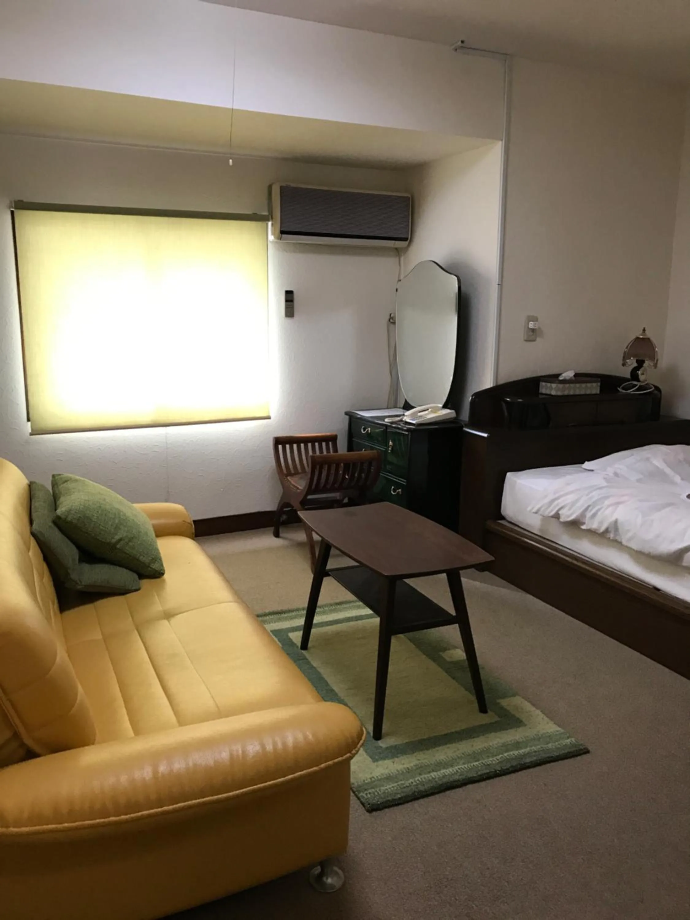 Bed in Ryokan Seifuso