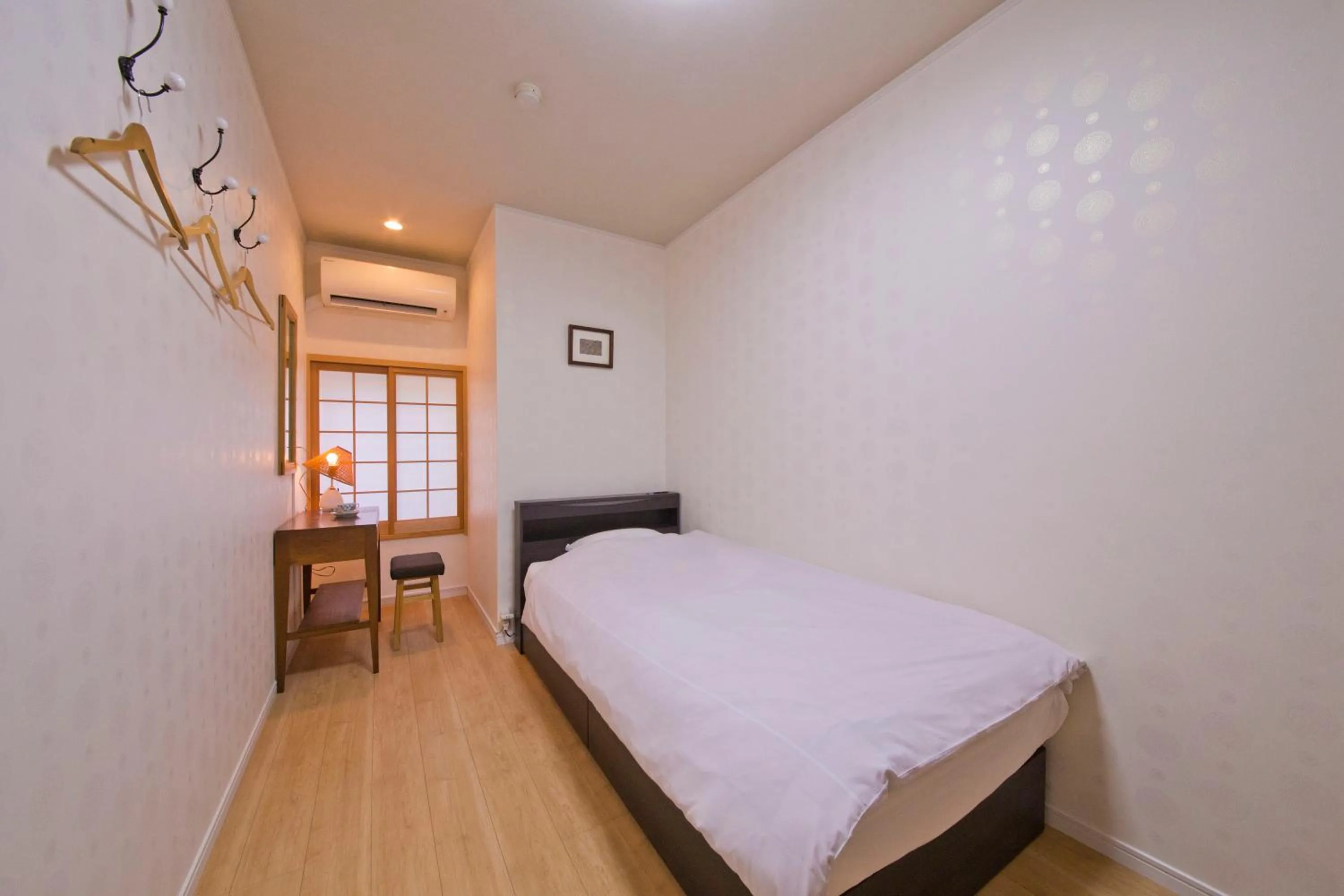 Bed in Ryokan Seifuso