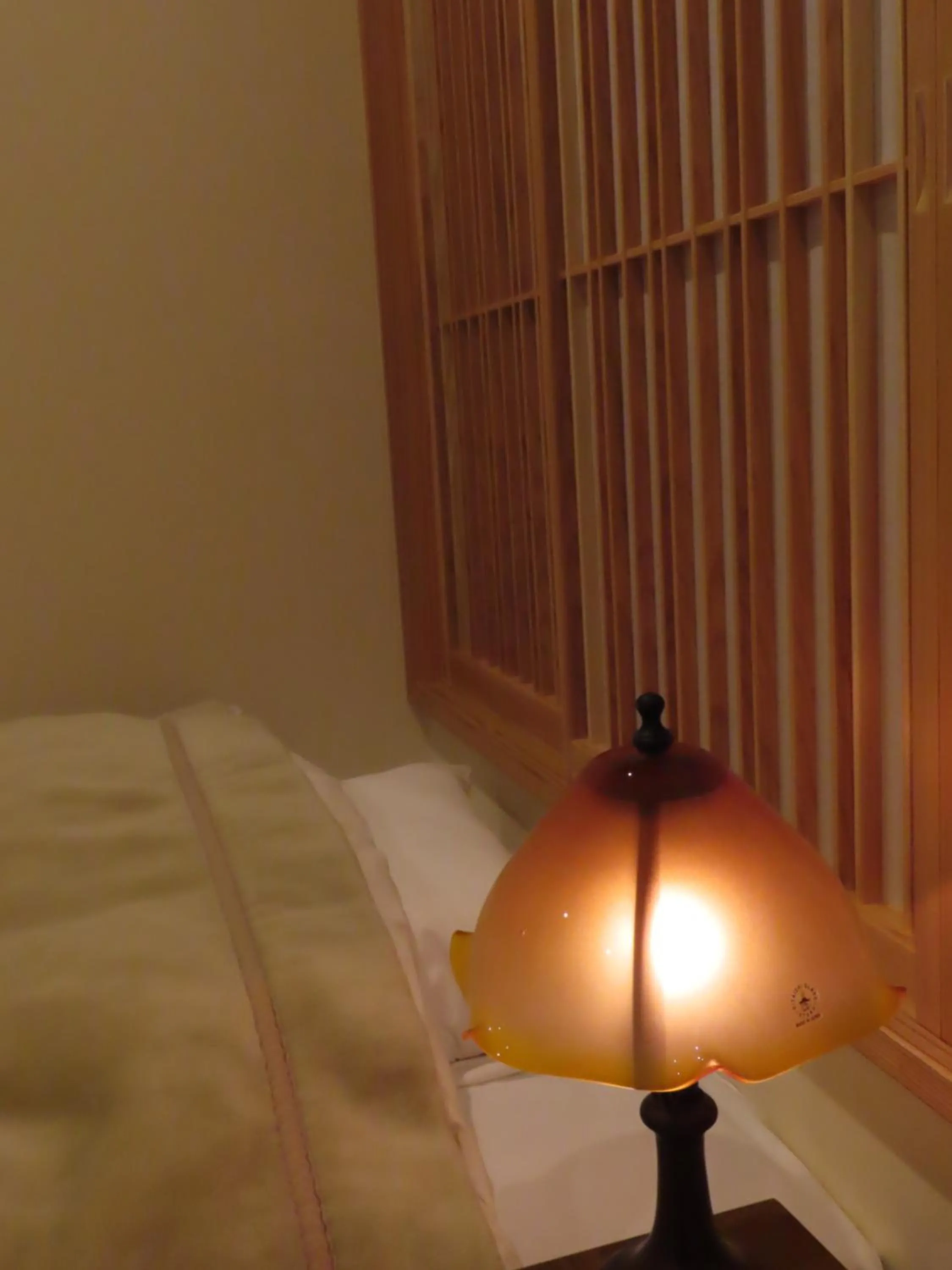 Bed in Ryokan Seifuso