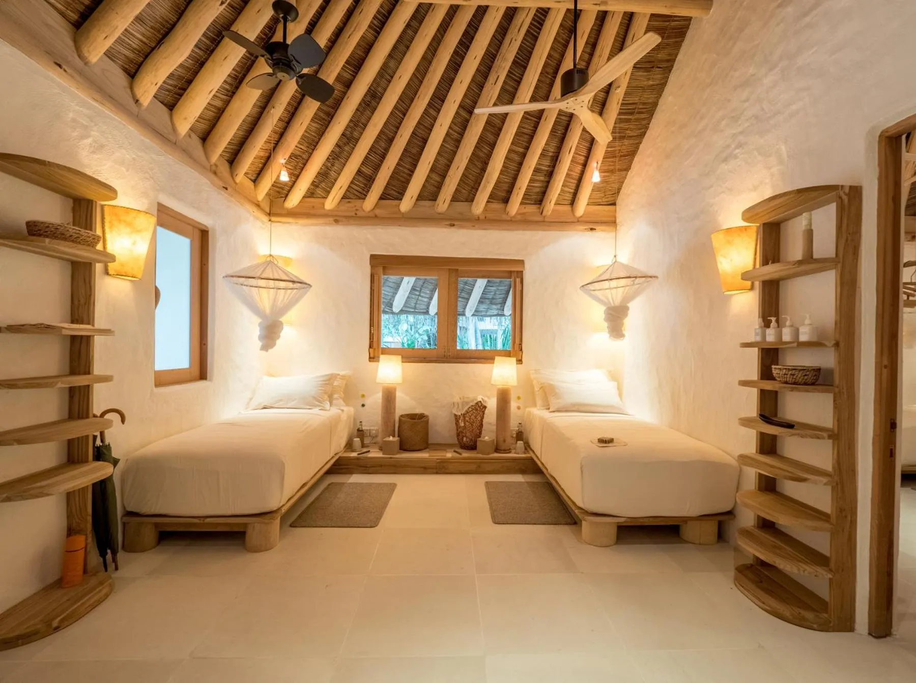 Bedroom, Bed in Soneva Fushi