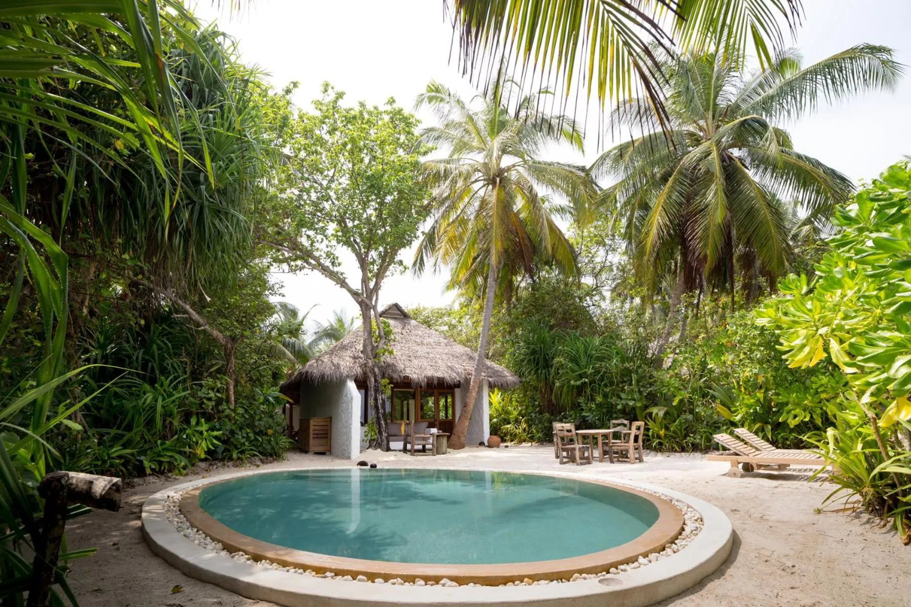 Natural landscape in Soneva Fushi