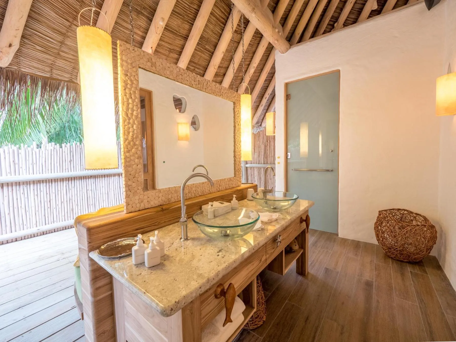 Bathroom in Soneva Fushi