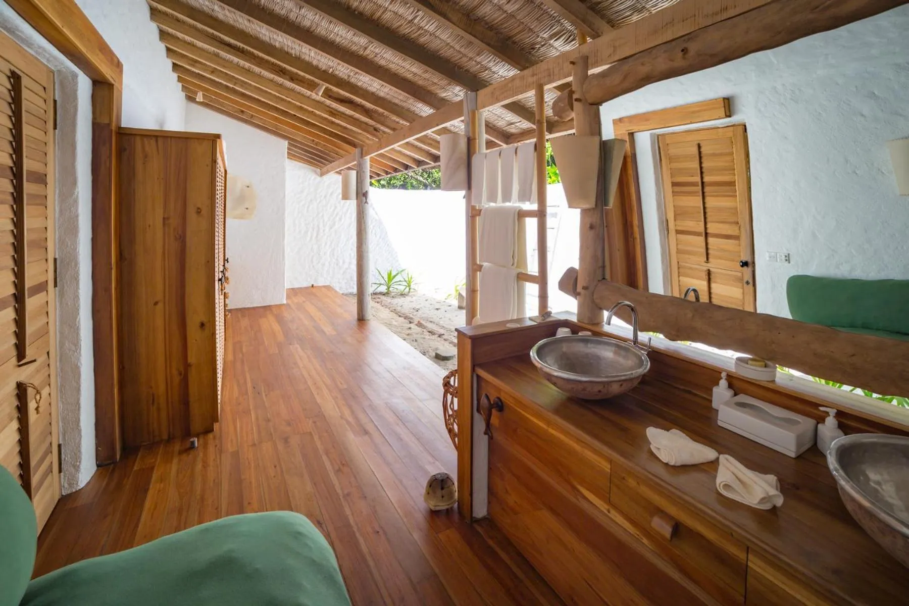 Bathroom in Soneva Fushi