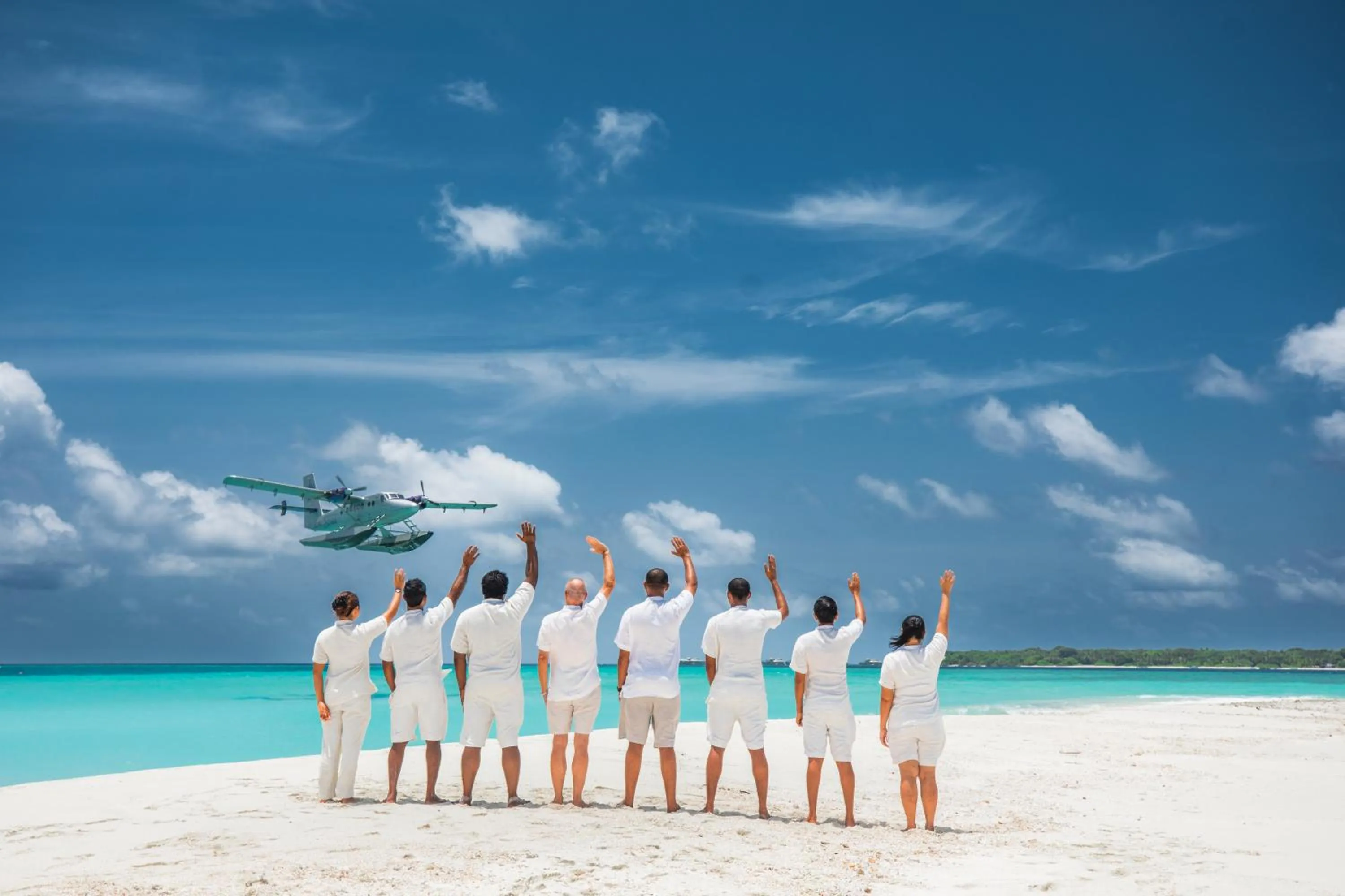 Staff in Soneva Fushi