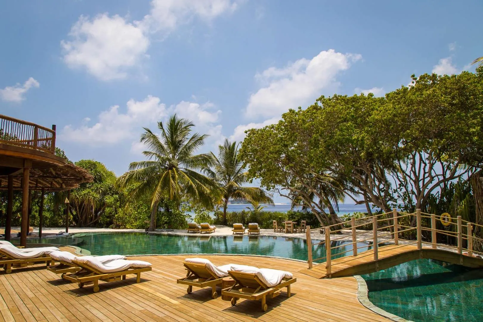 View (from property/room) in Soneva Fushi