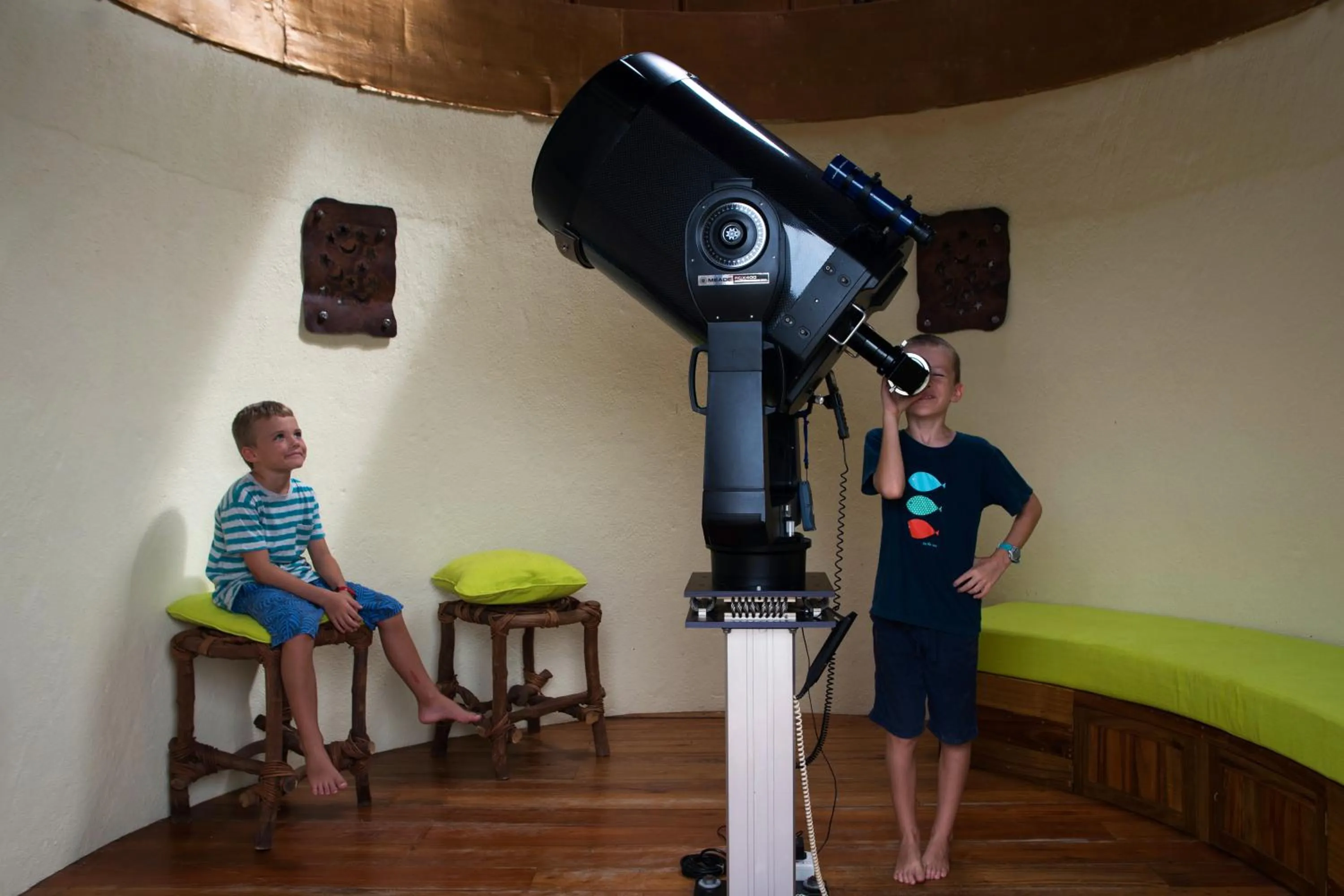 Living room in Soneva Fushi