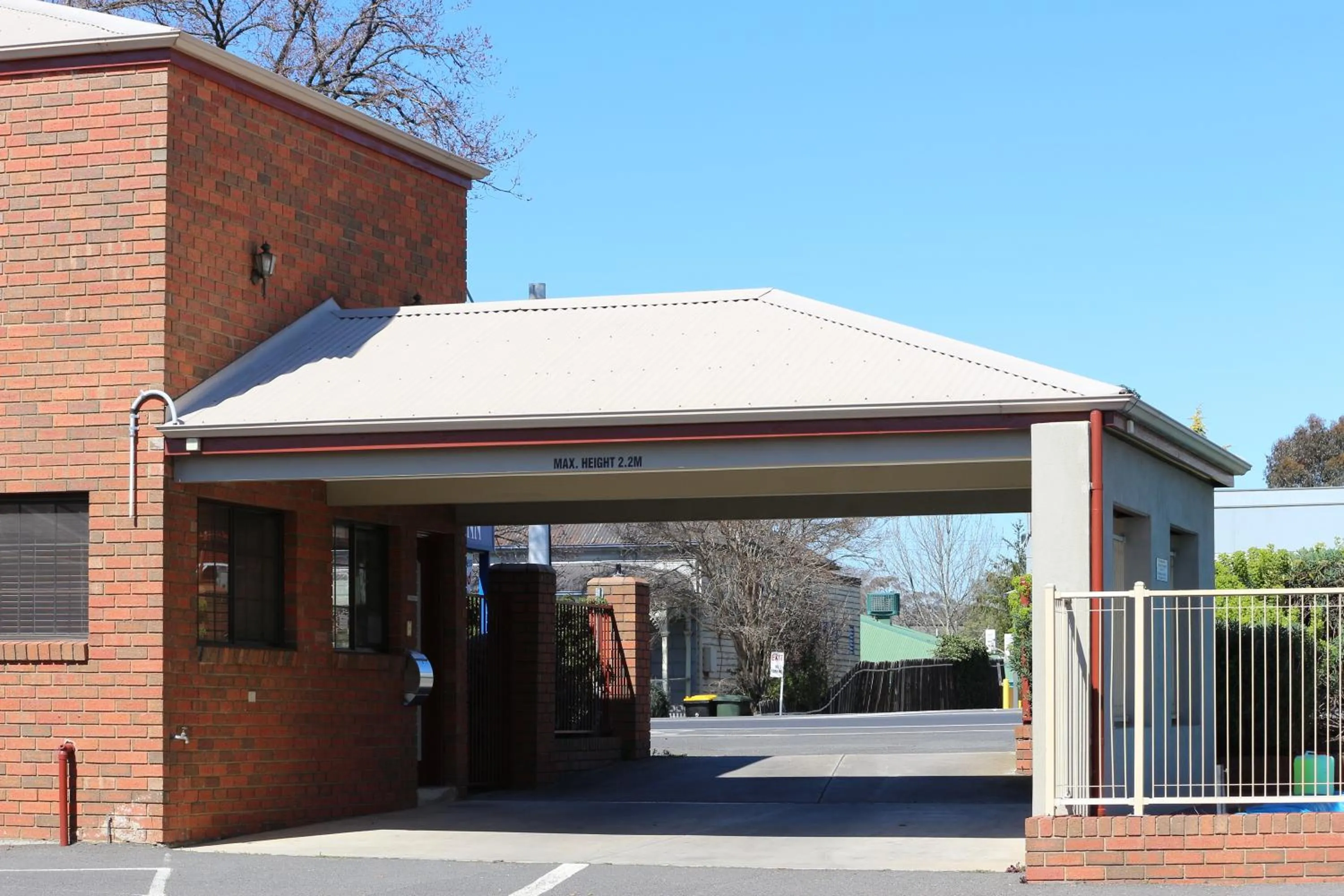 Facade/entrance in Bendigo Haymarket Motor Inn
