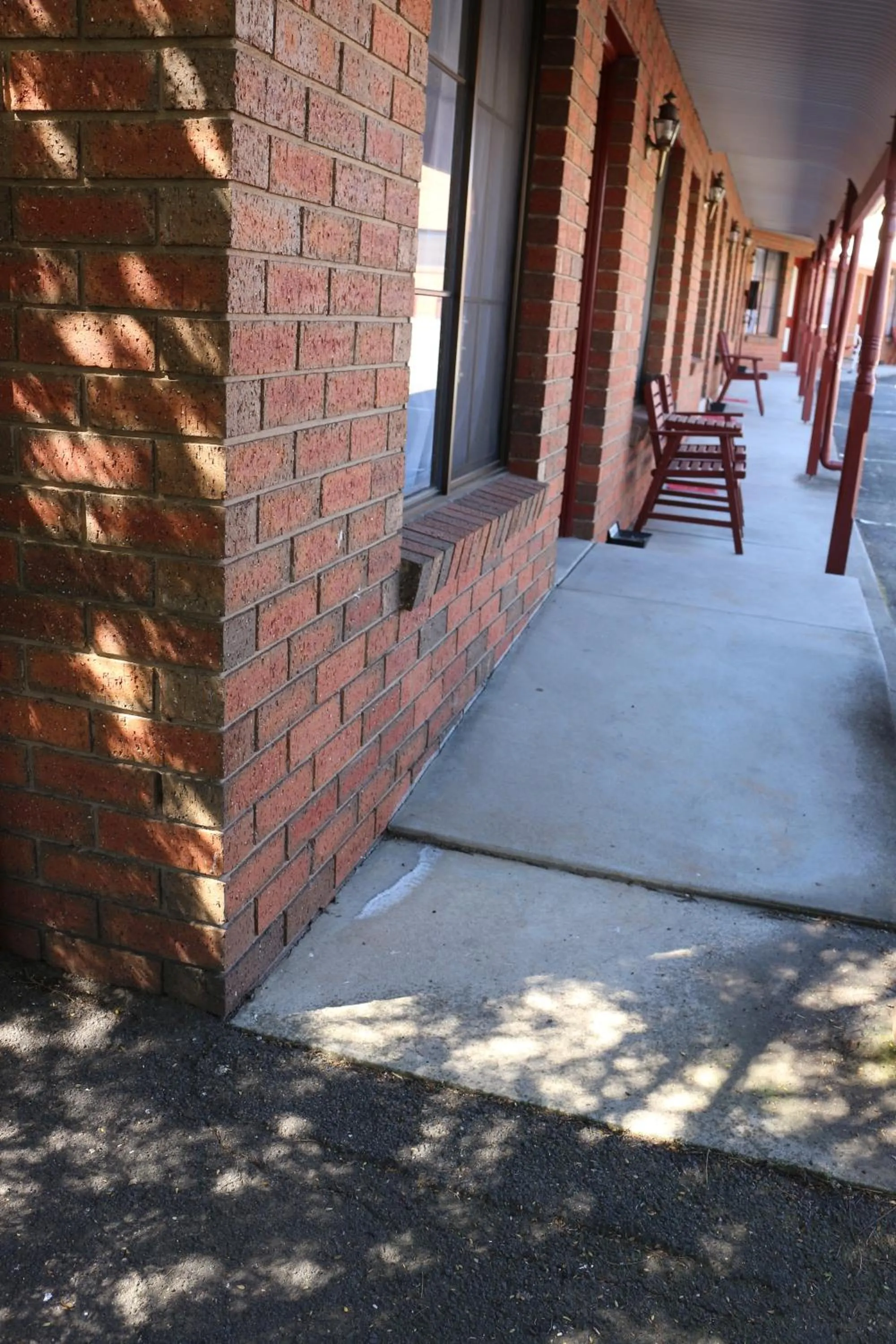 Patio in Bendigo Haymarket Motor Inn