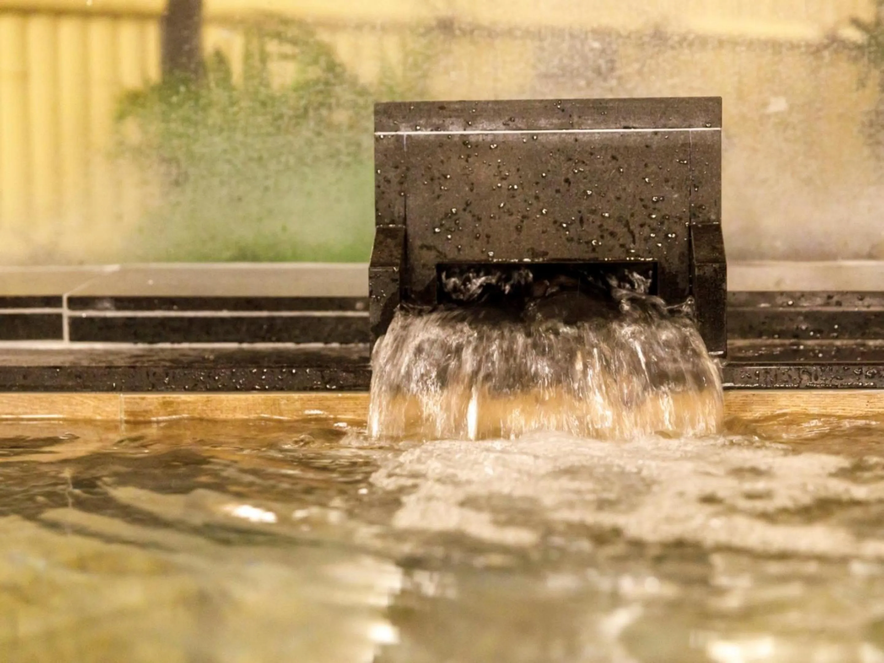 Hot Spring Bath in Miyazaki Lions Hotel