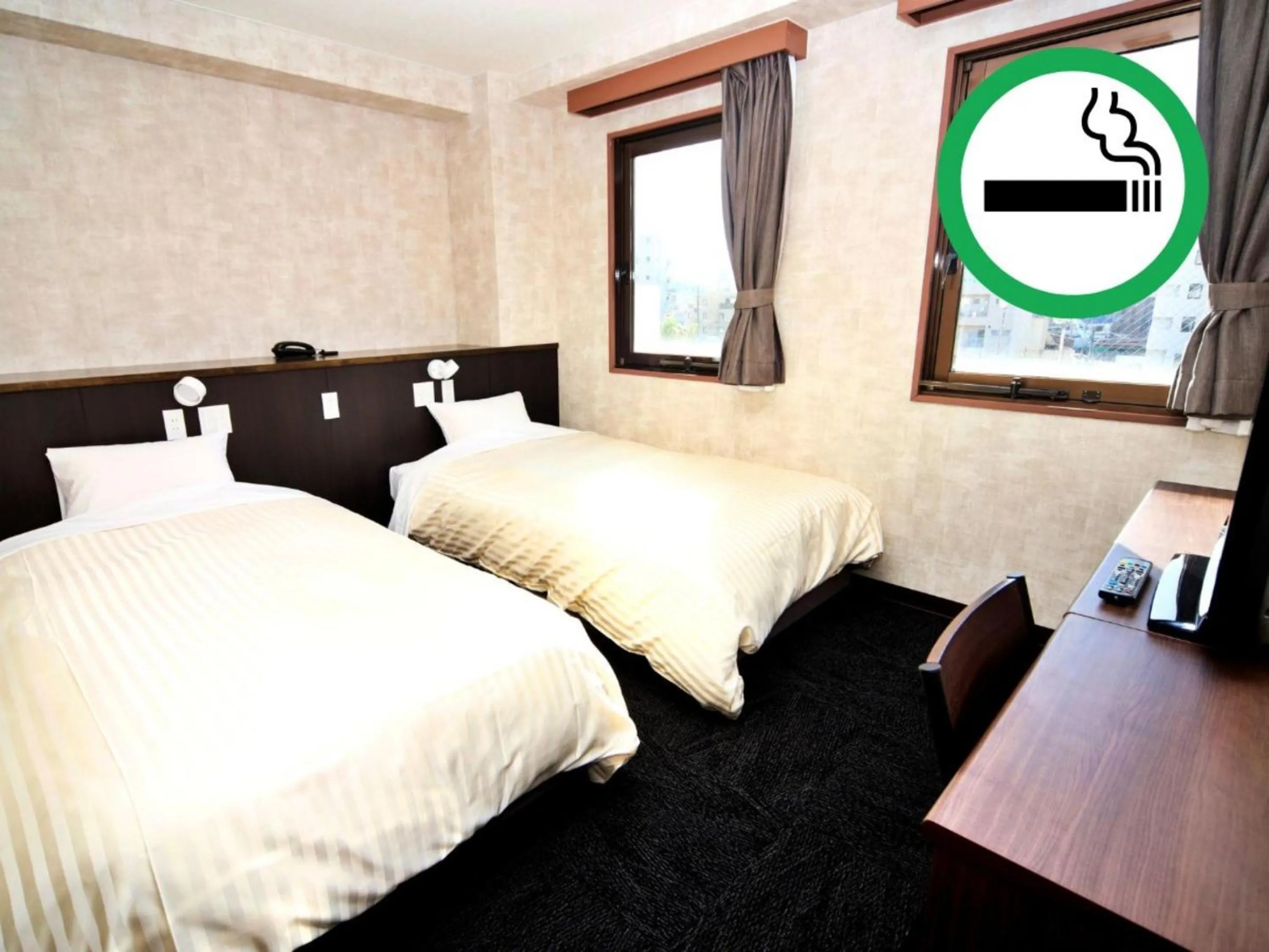 Photo of the whole room, Bed in Miyazaki Lions Hotel