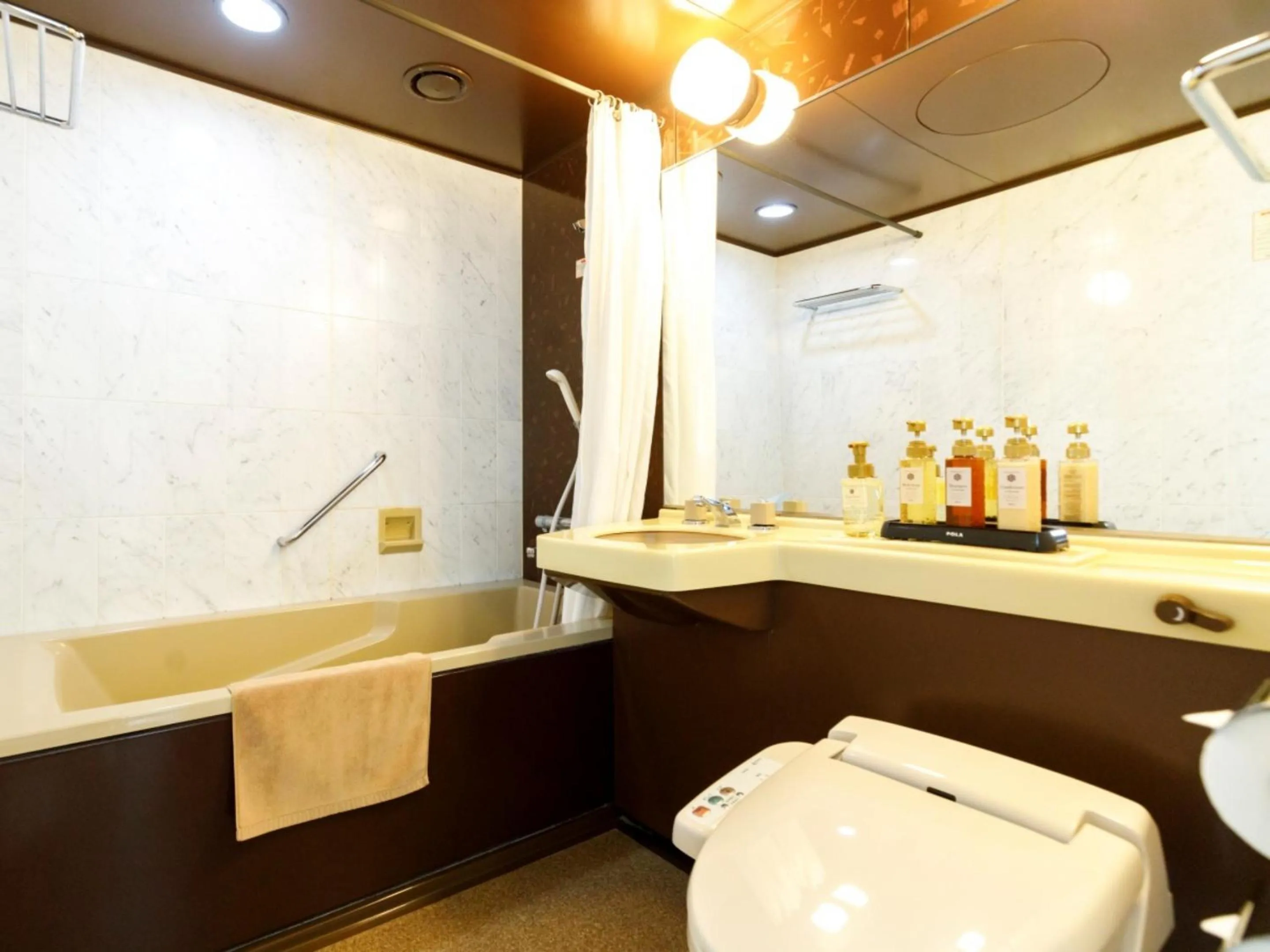 Bathroom in Miyazaki Lions Hotel