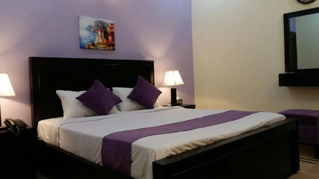 Bed in Serene Residence