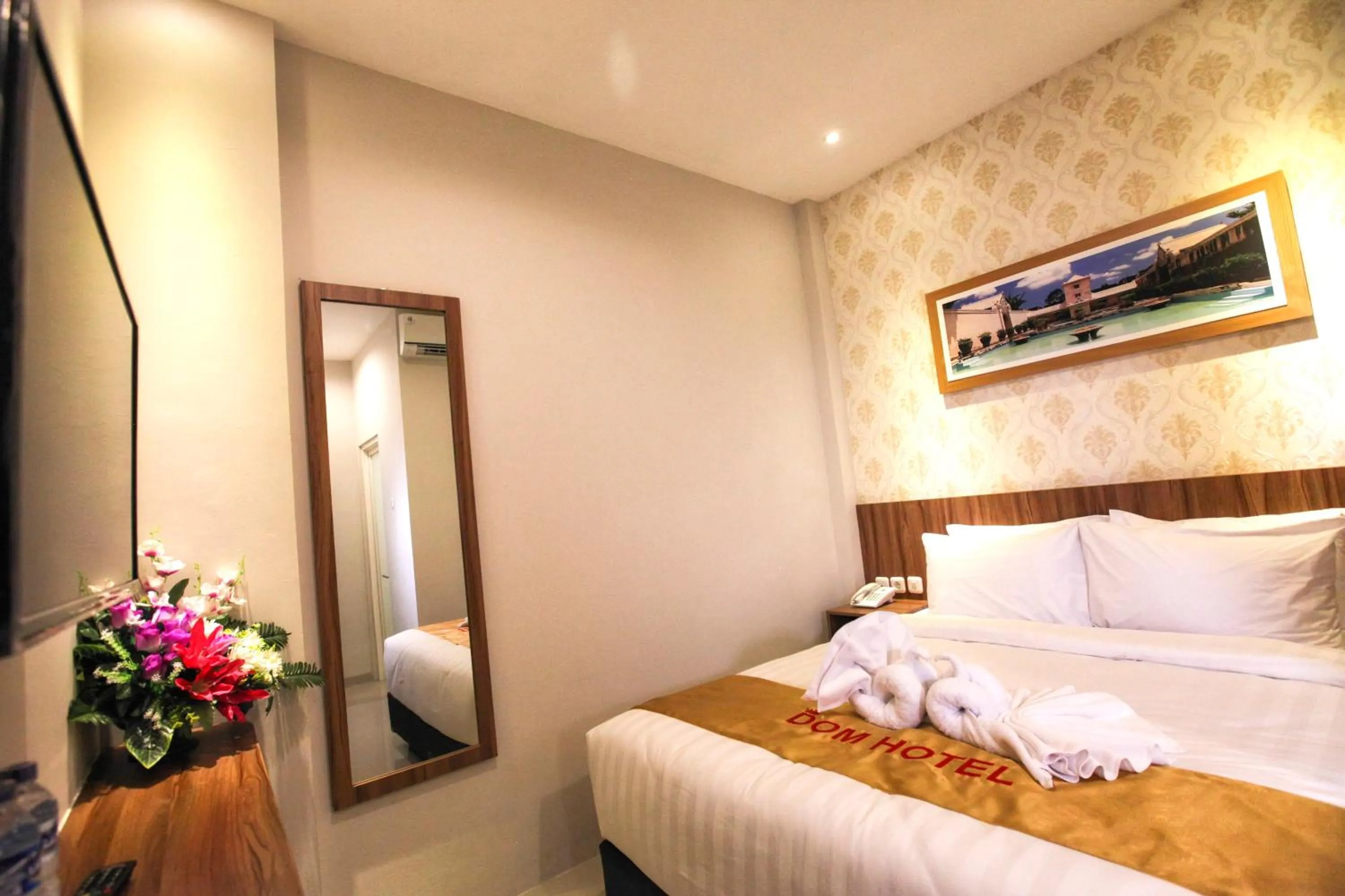 Bed in DOM Hotel Jogja