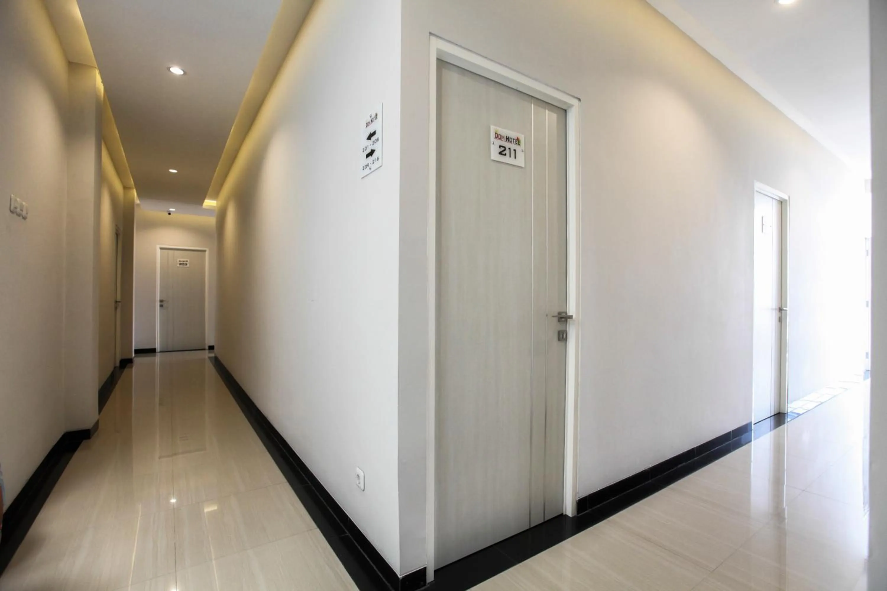 Floor plan in DOM Hotel Jogja