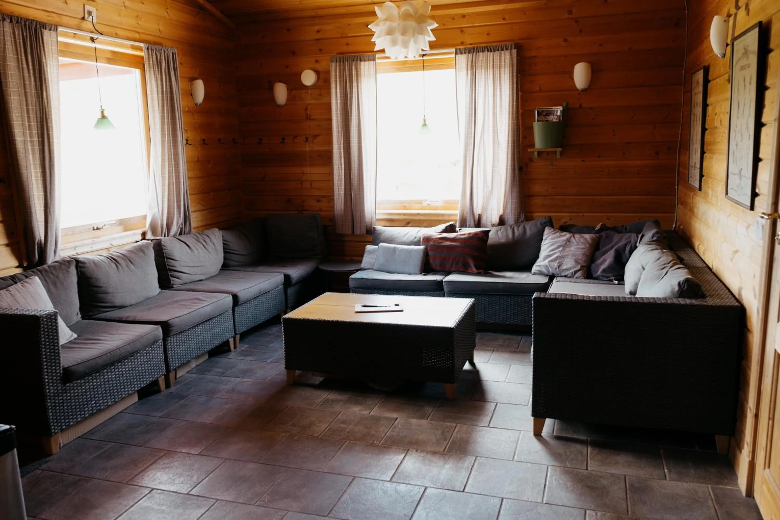 Sauna in Abisko Mountain Lodge