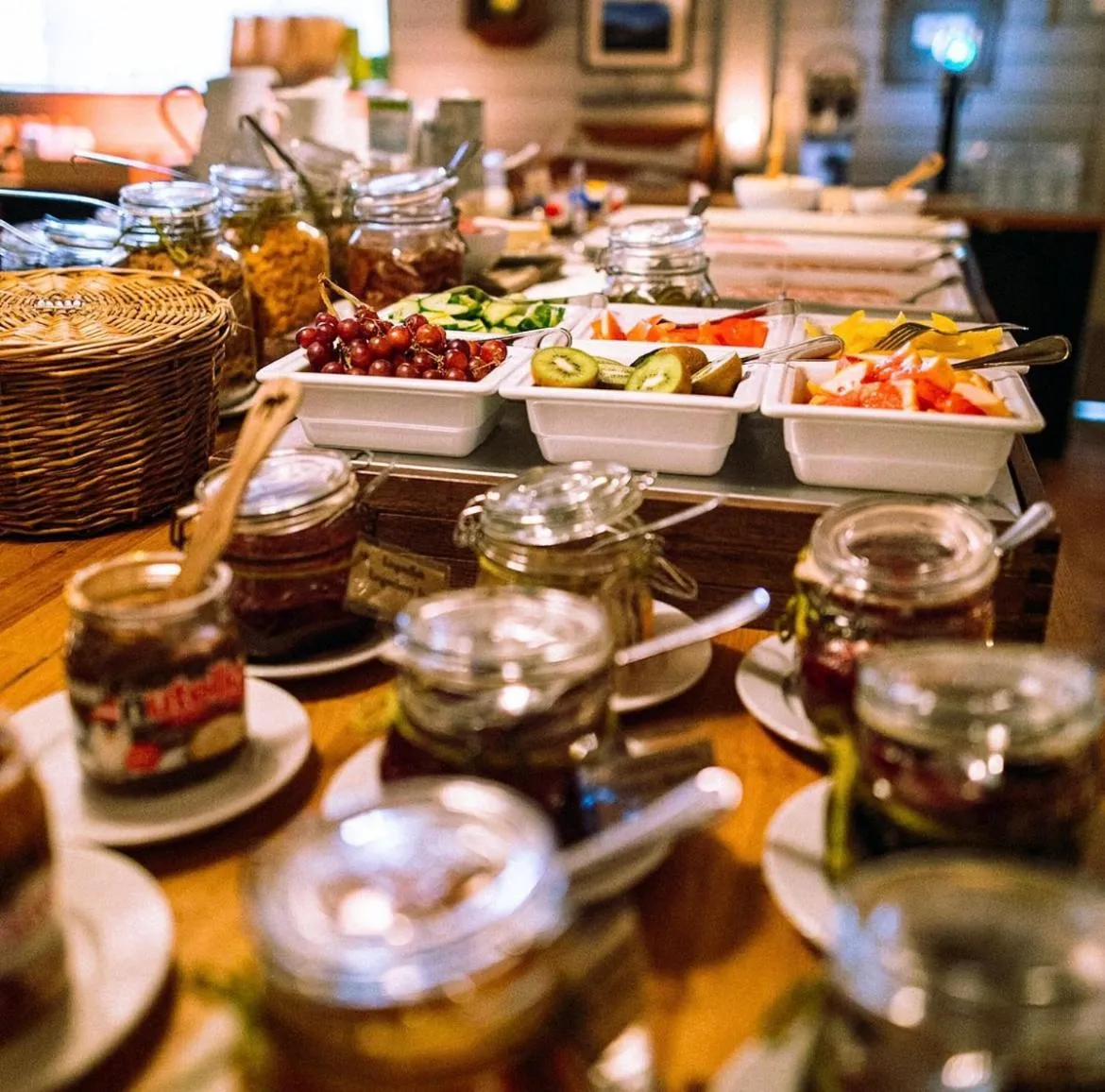 Breakfast in Abisko Mountain Lodge