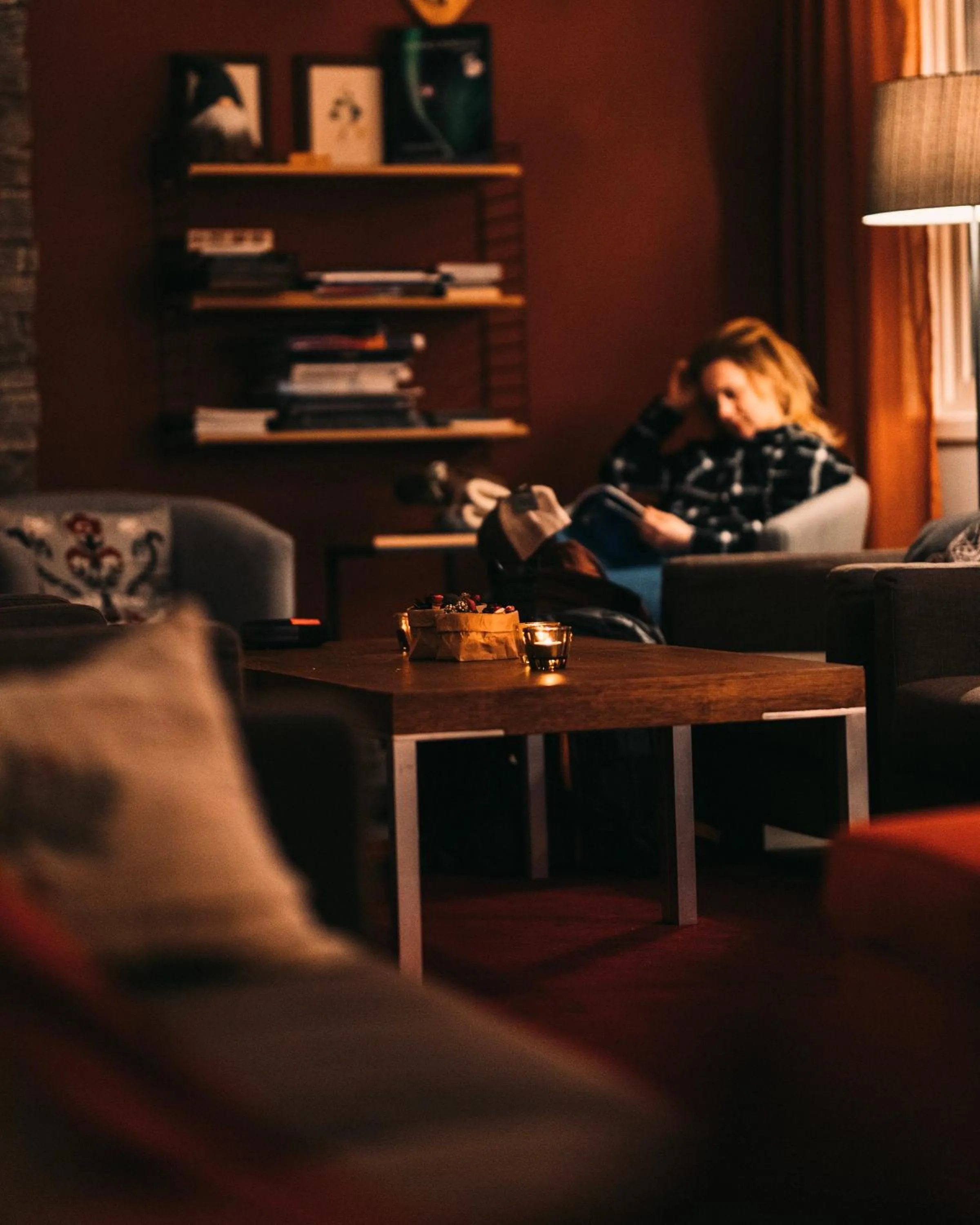 Lobby or reception in Abisko Mountain Lodge