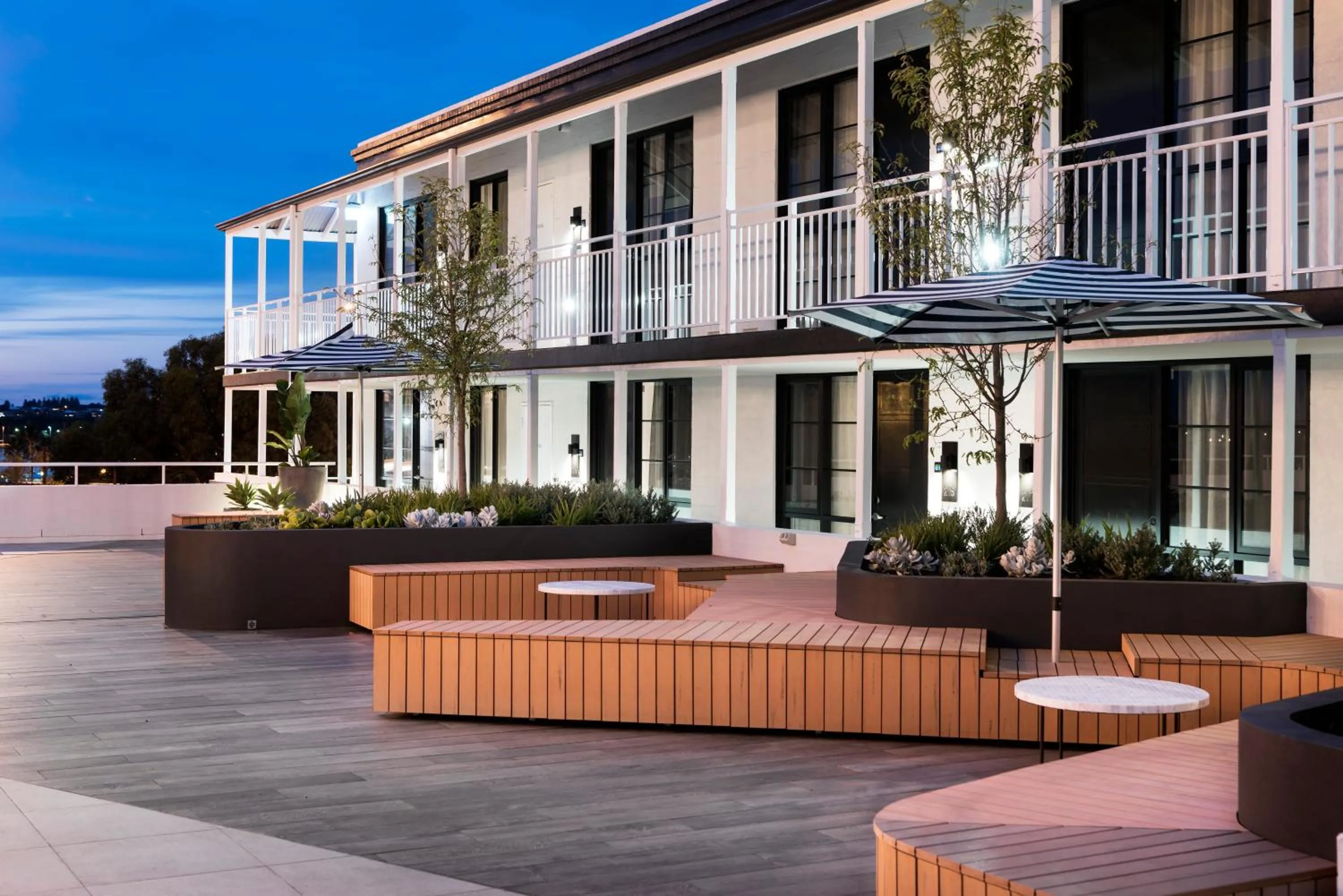 Property building in Tradewinds Hotel and Suites Fremantle