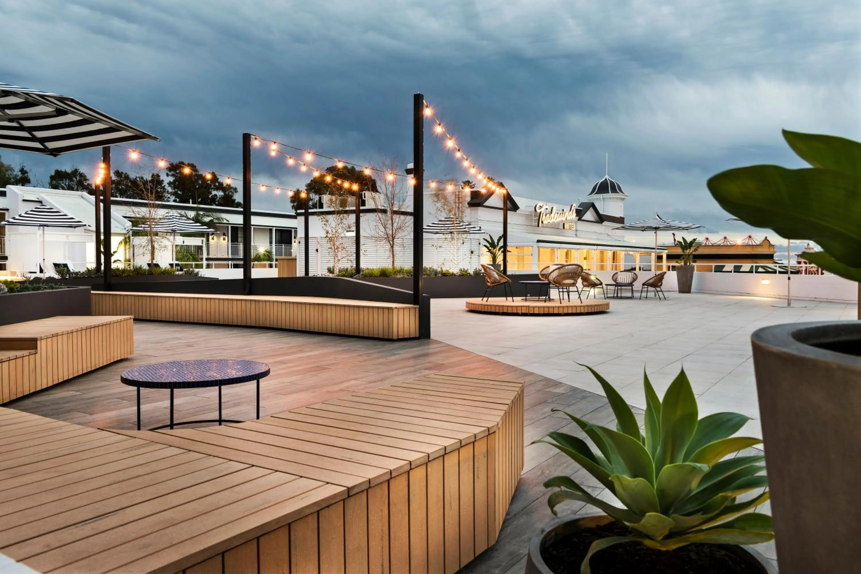 Patio in Tradewinds Hotel and Suites Fremantle