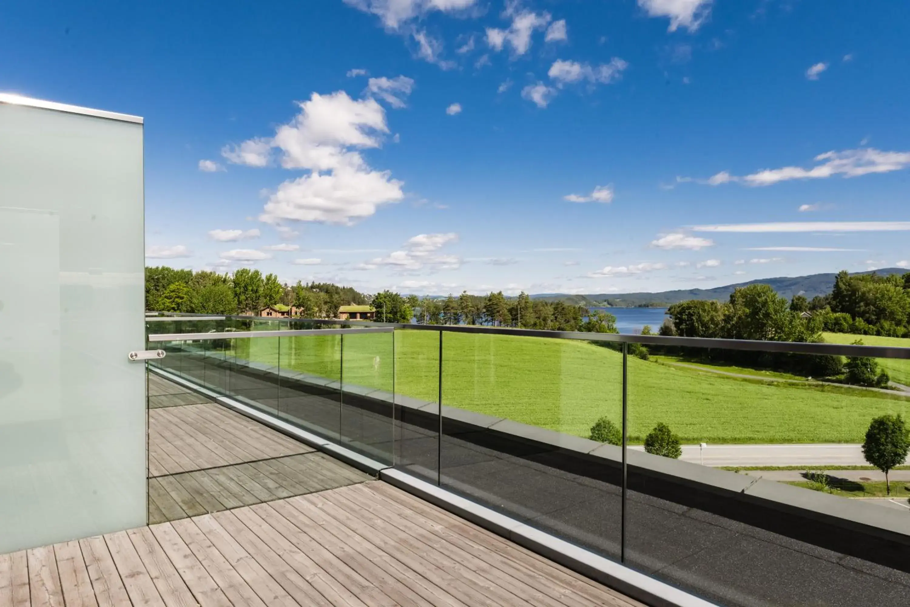 Lake view in Sundvolden Hotel Lake view in Sundvolden Hotel