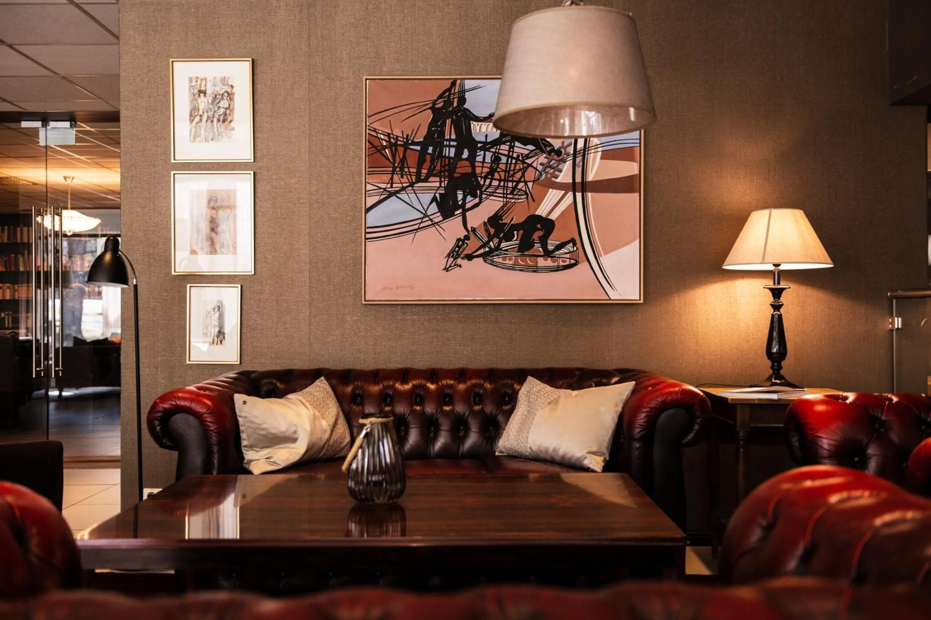 Lounge or bar in Sundvolden Hotel