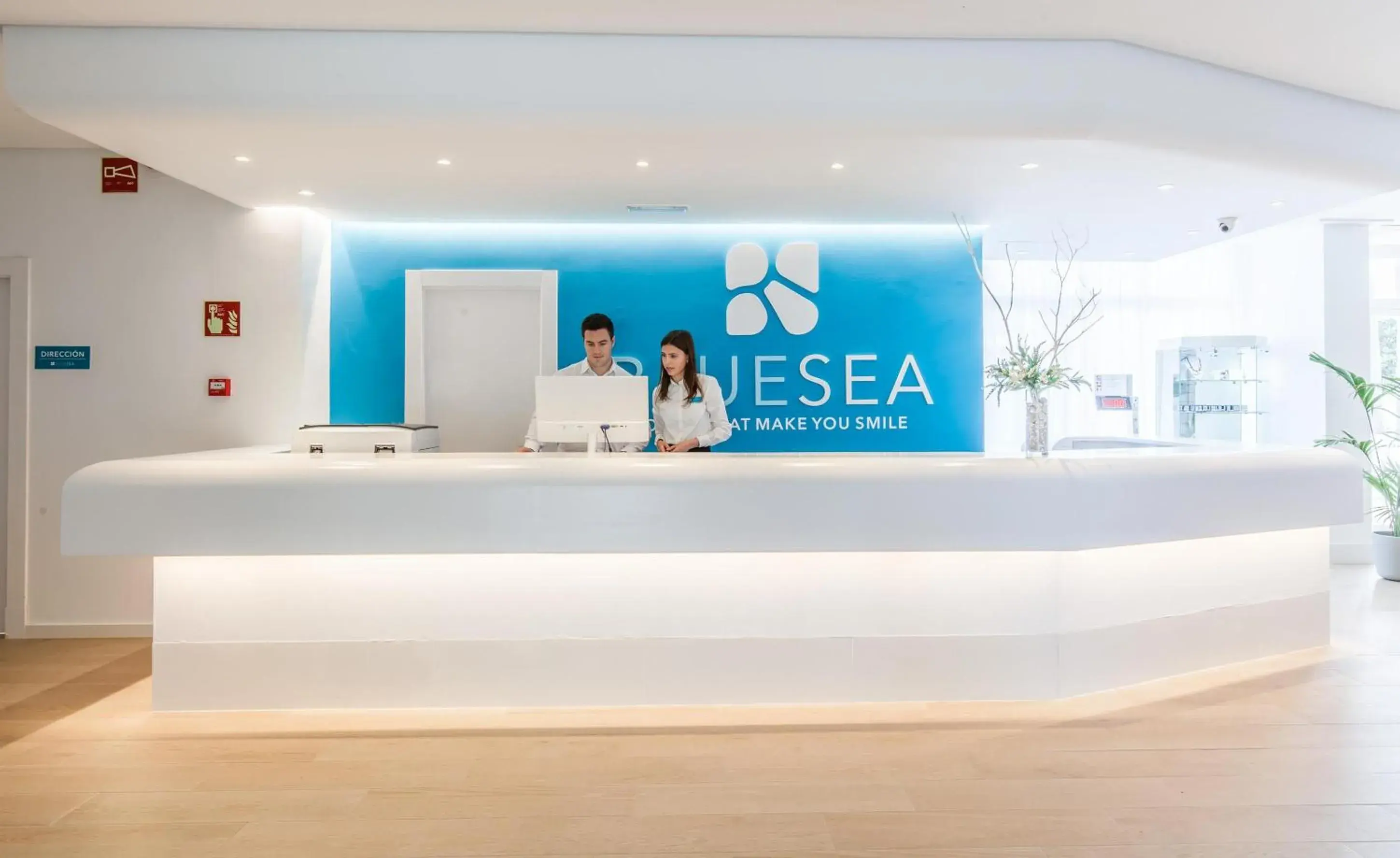 Lobby or reception in BLUESEA Gran Playa Lobby or reception in BLUESEA Gran Playa