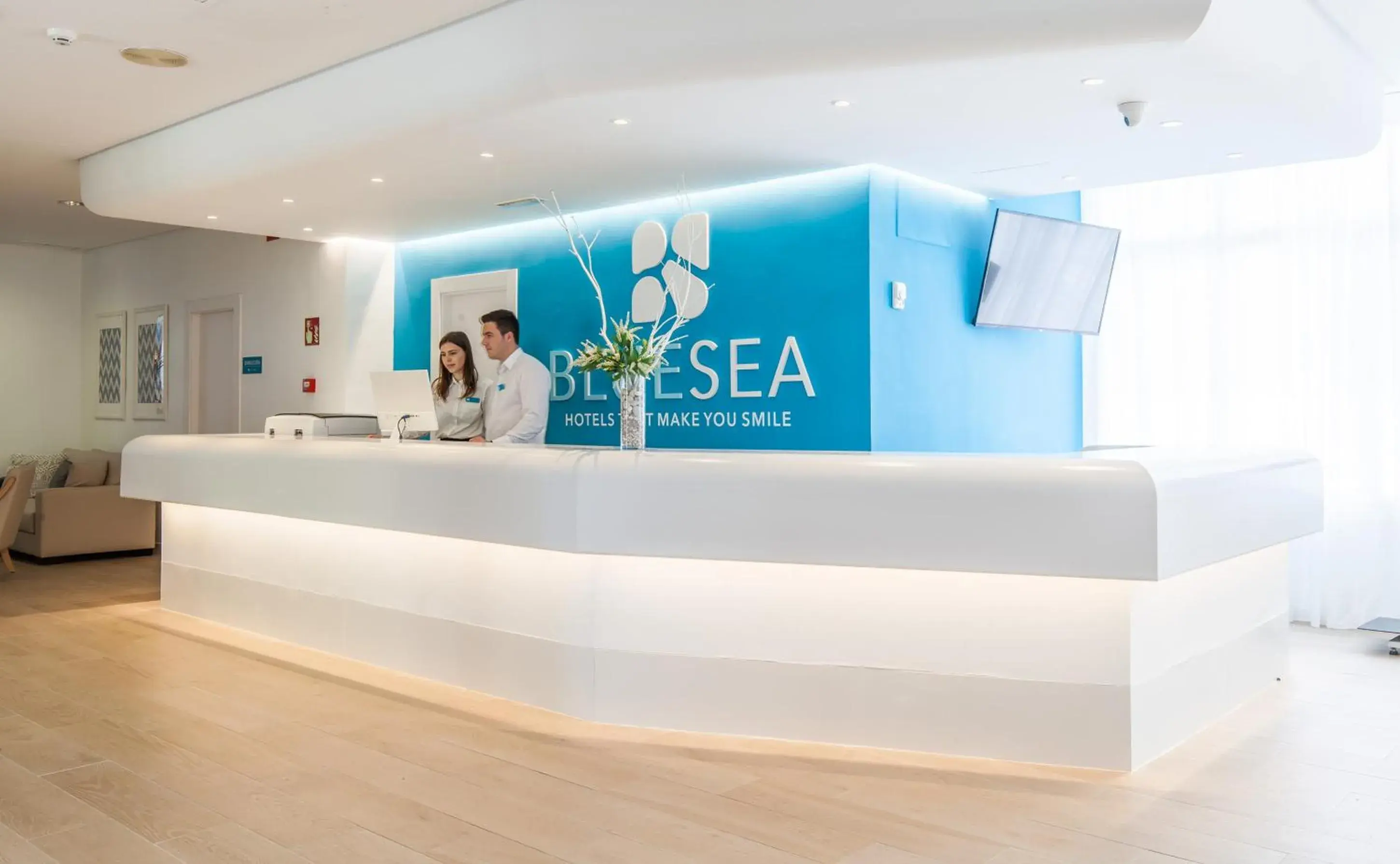 Lobby or reception in BLUESEA Gran Playa Lobby or reception in BLUESEA Gran Playa
