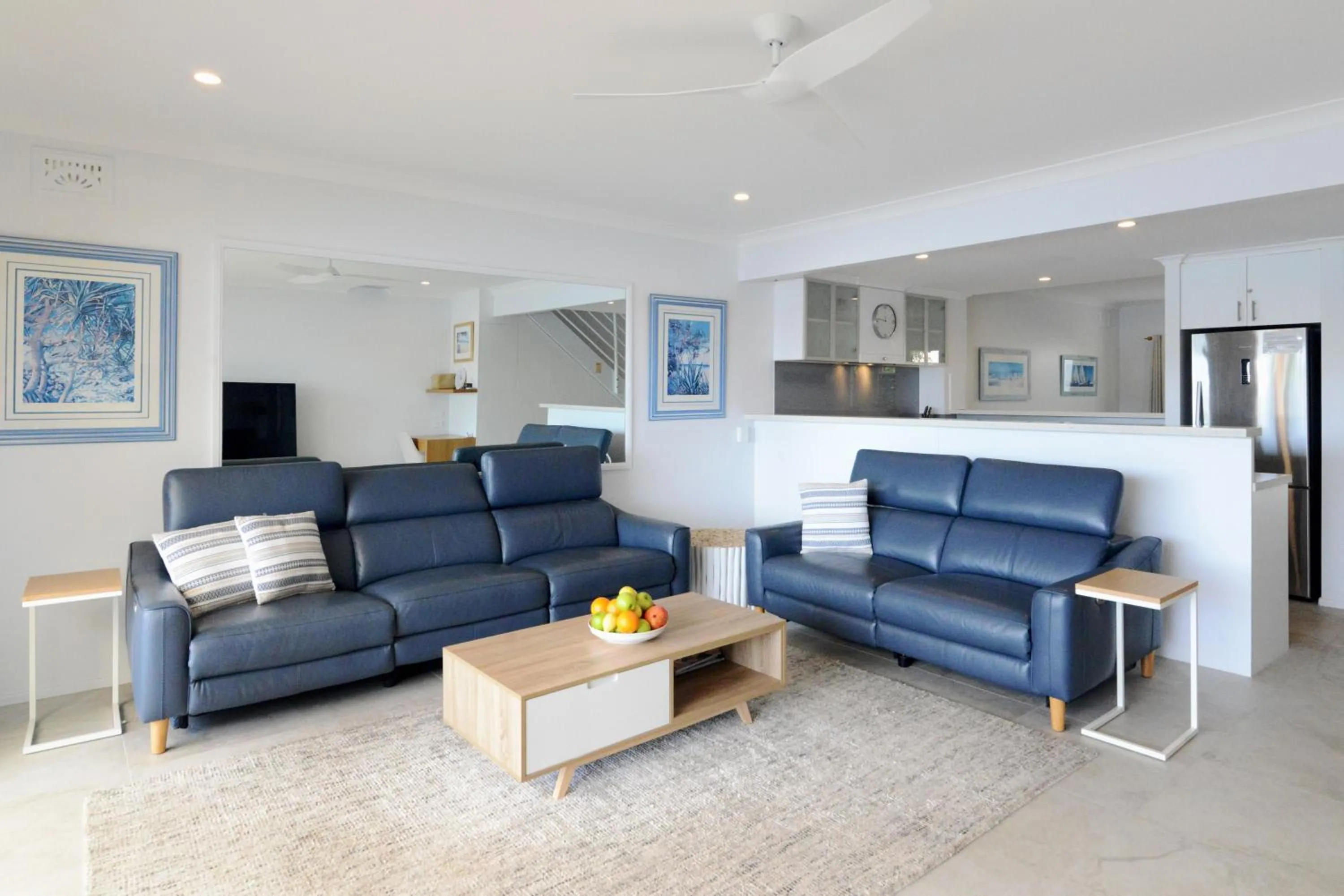 Living room in Noosa Entrance Waterfront Resort