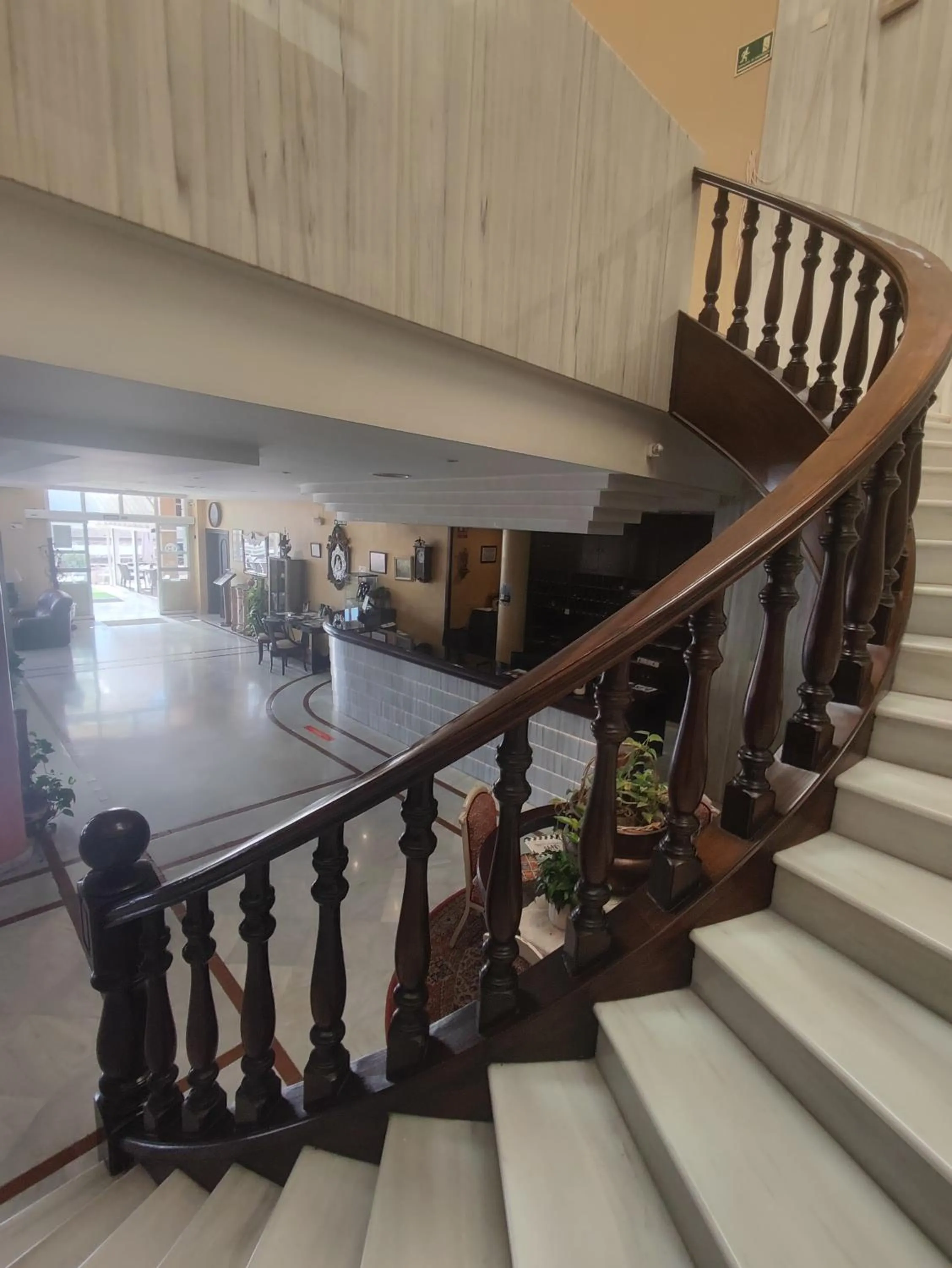 Lobby or reception in Los Bronces