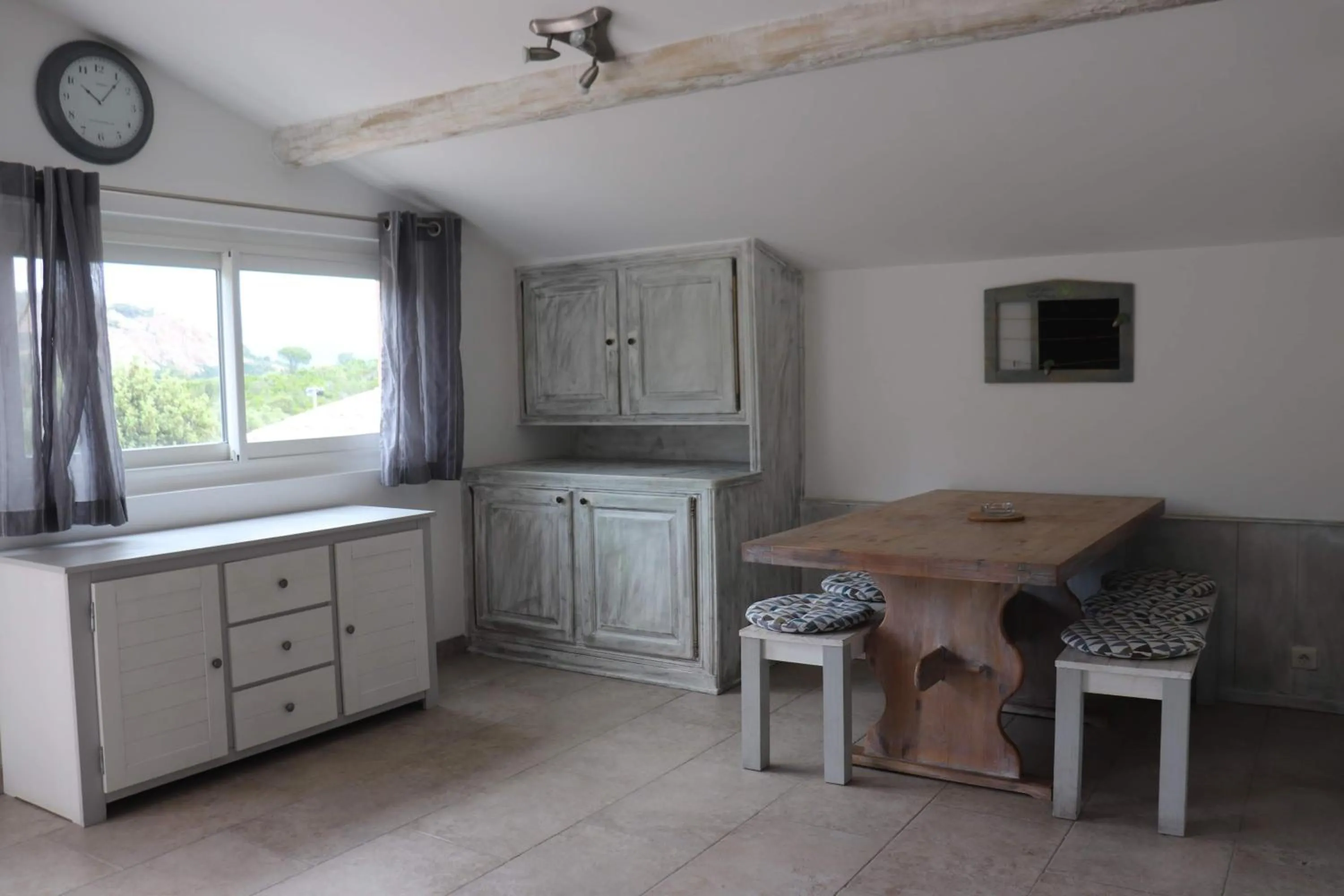 Living room in Résidence U Pirellu