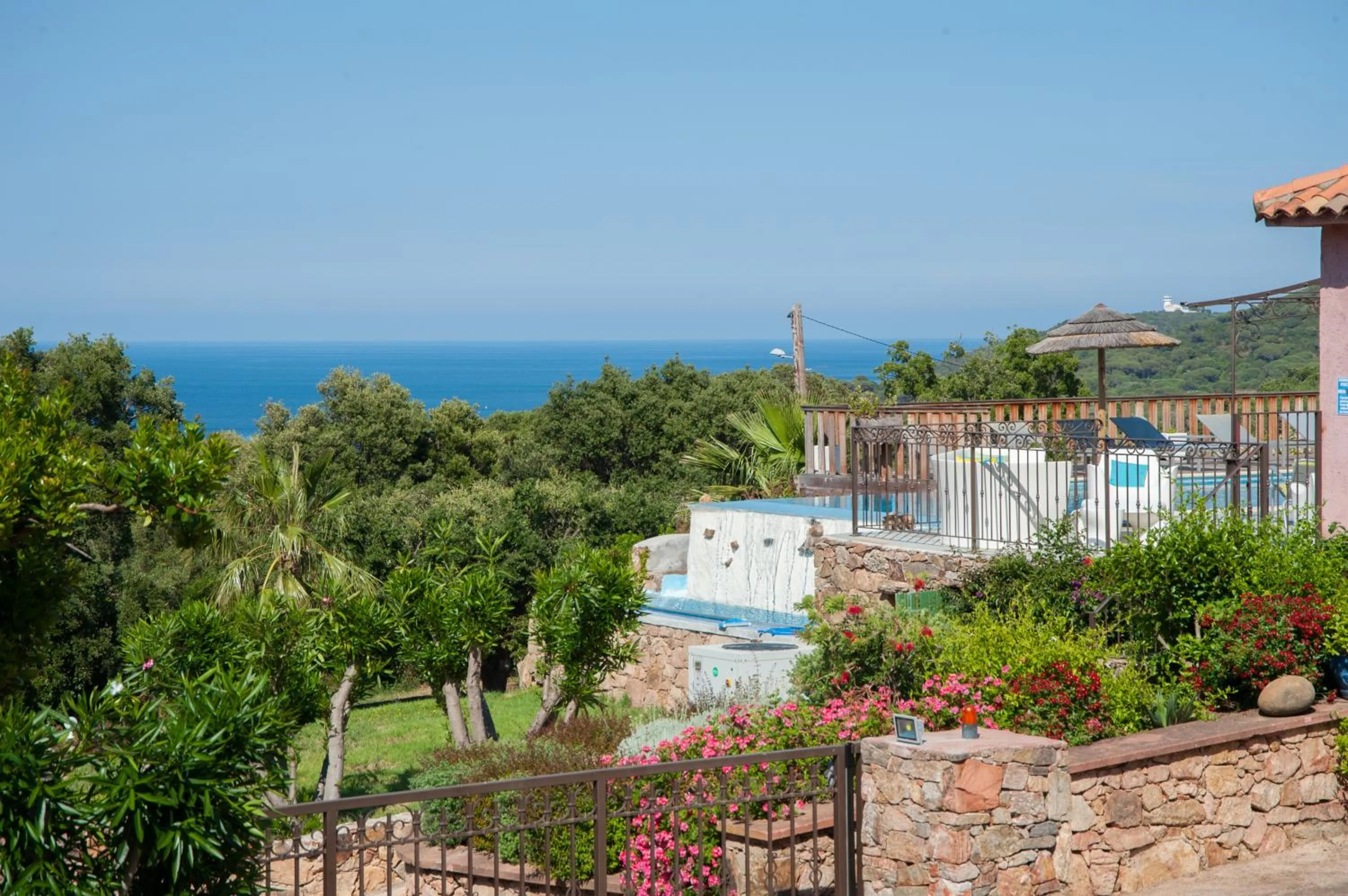 Garden view in Résidence U Pirellu