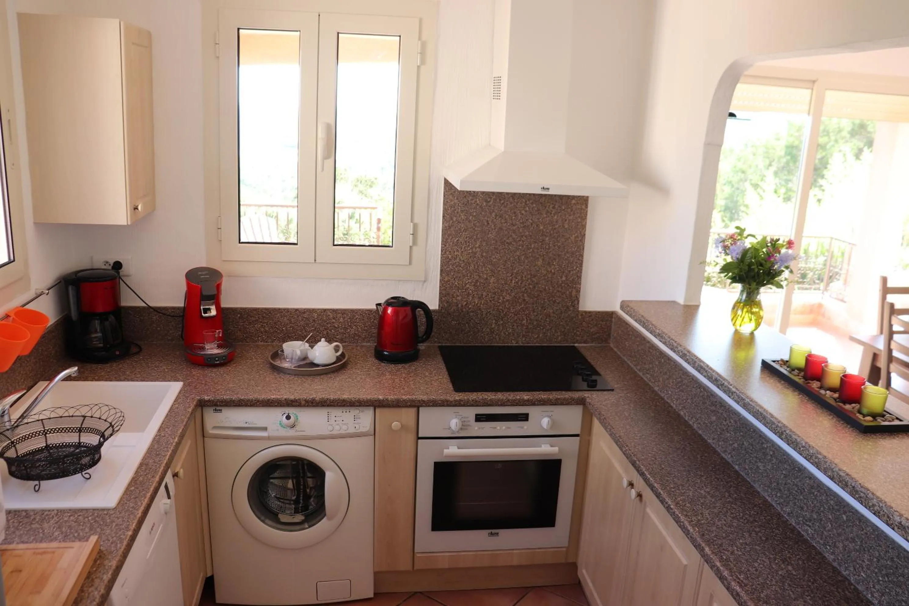 Kitchen or kitchenette in Résidence U Pirellu