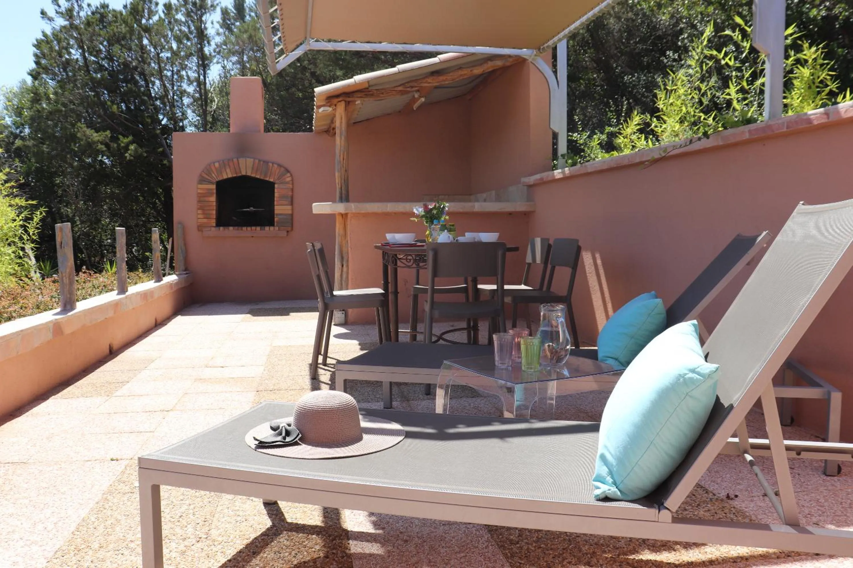 Patio in Résidence U Pirellu