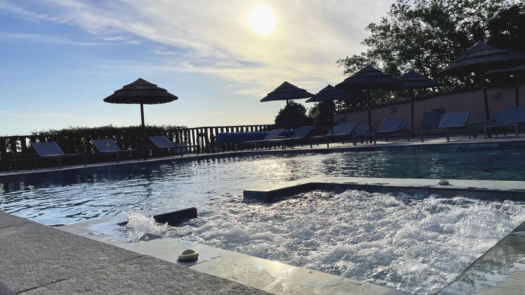 Hot Tub in Résidence U Pirellu