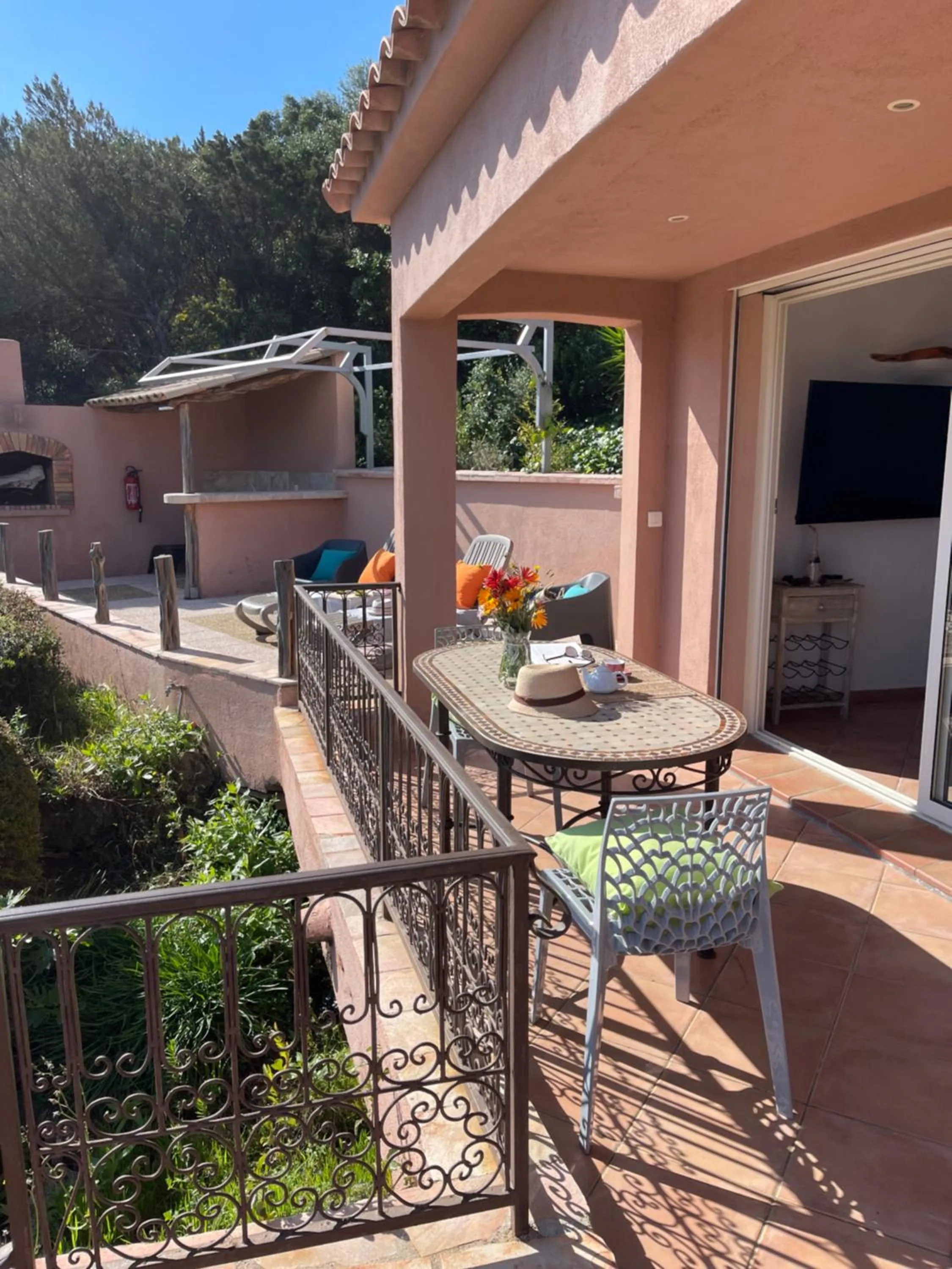 Patio in Résidence U Pirellu