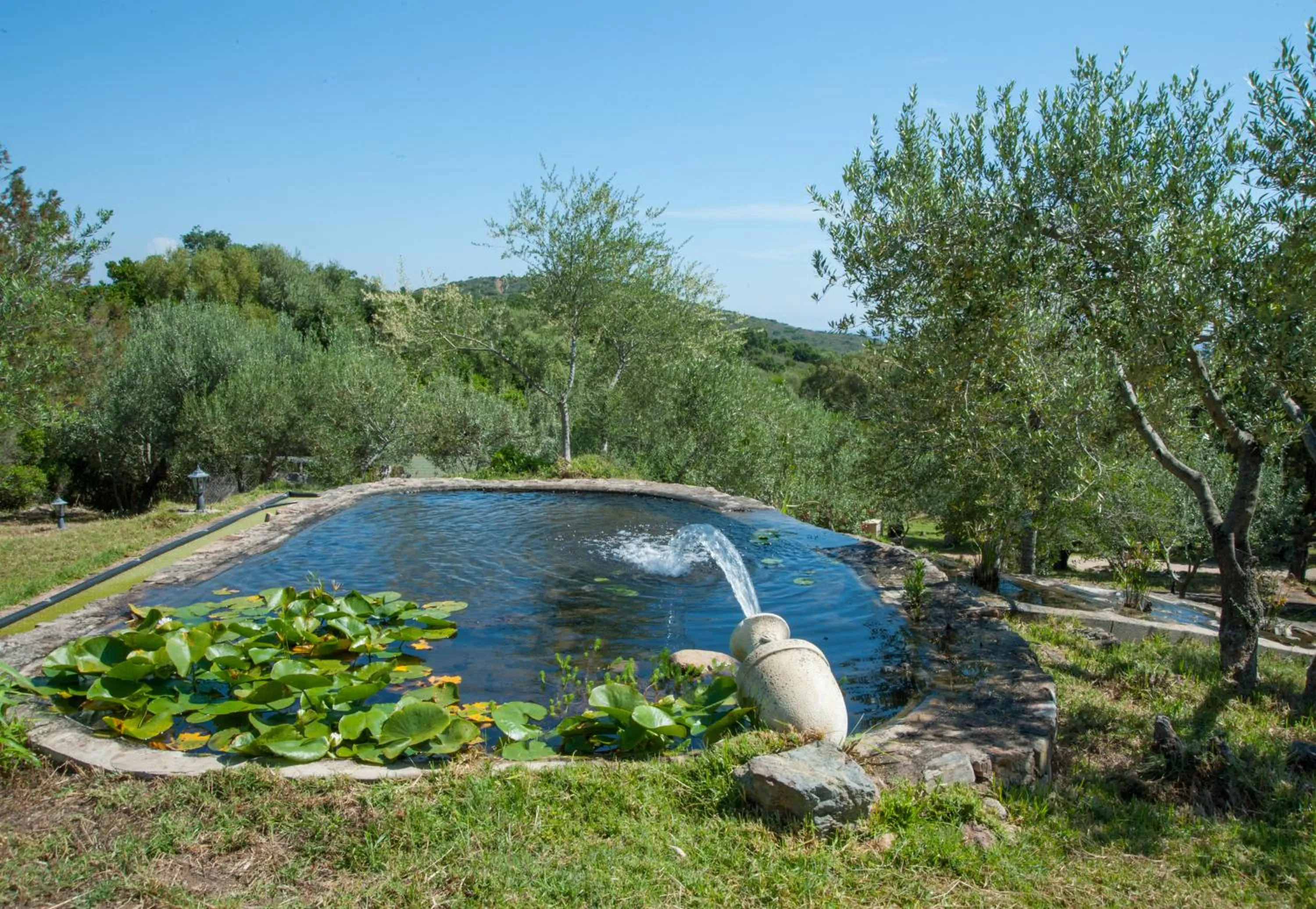 Garden view in Résidence U Pirellu