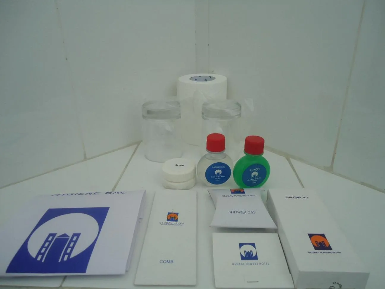 Shower in Global Towers Hotel & Apartments